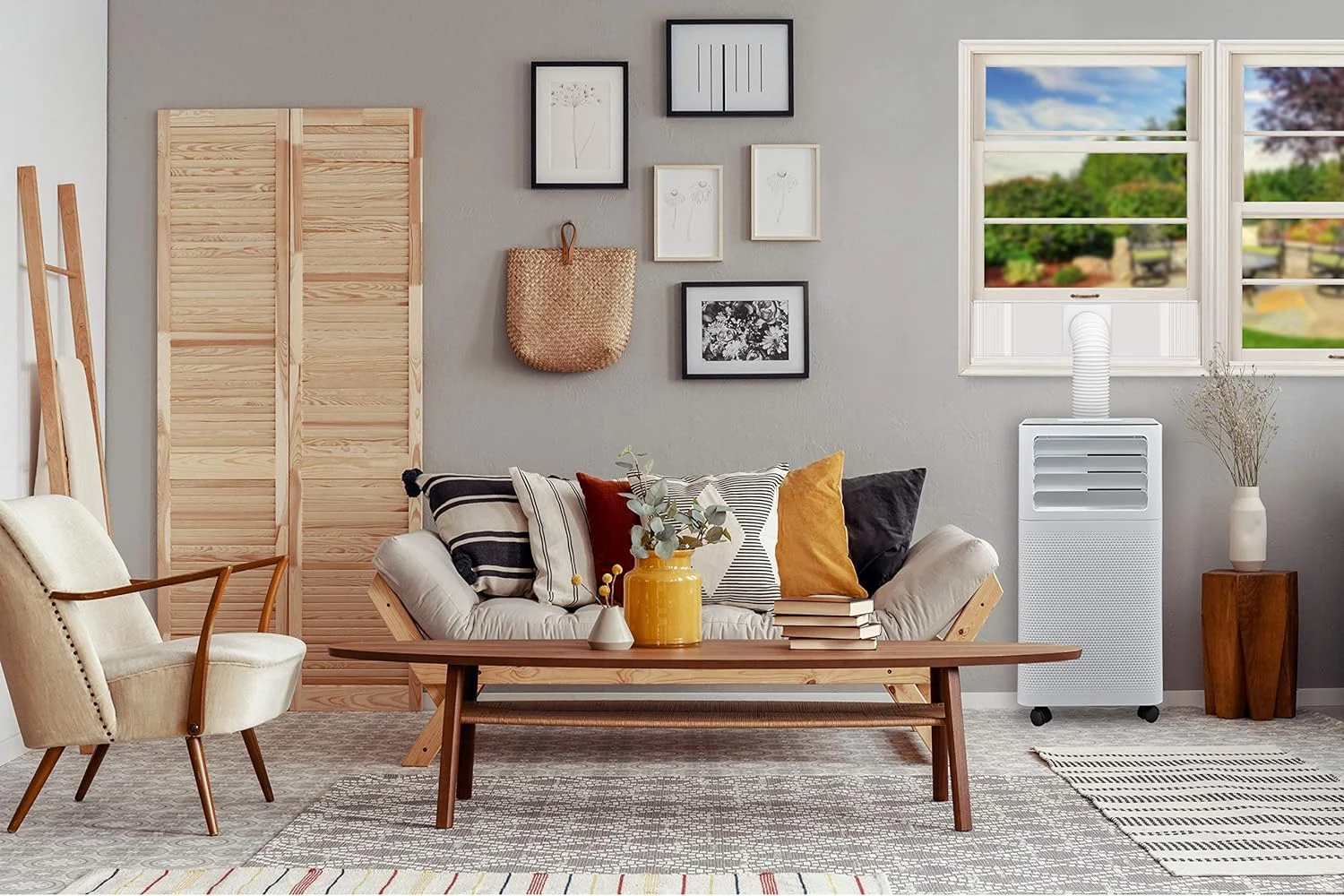 Open Box TCL 8P33 Portable air Conditioner, 8,000 BTU - White