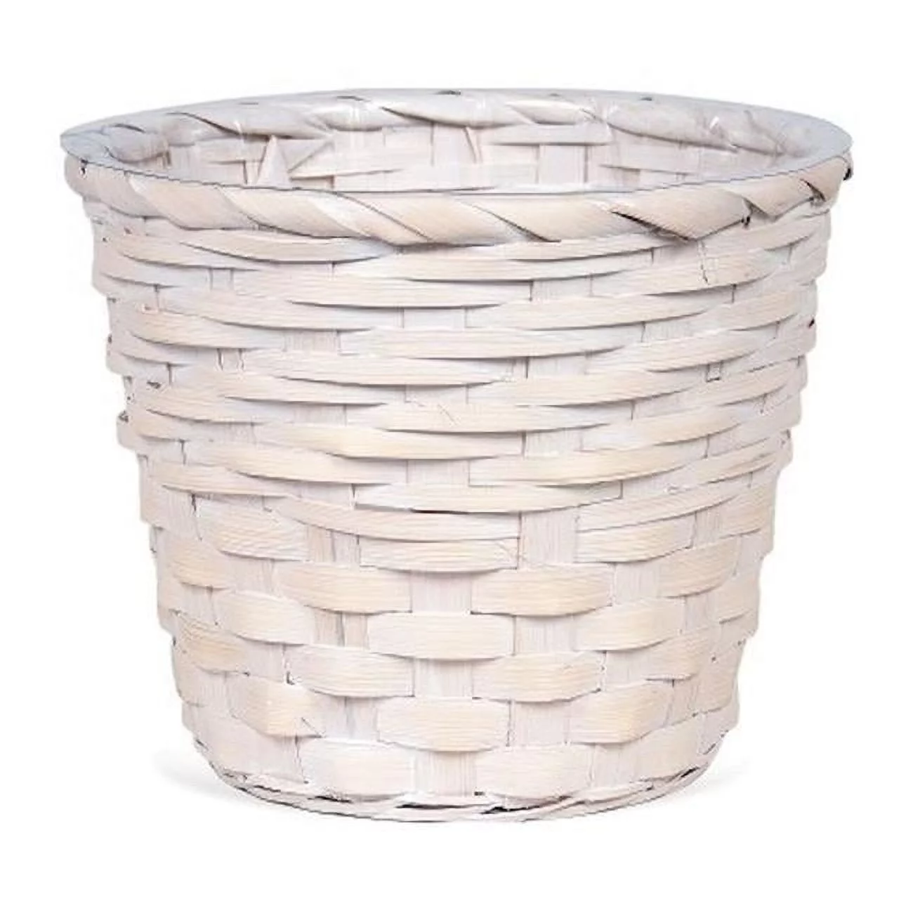 212 Main AI-3510WW White Washed Wicker 1 Planter