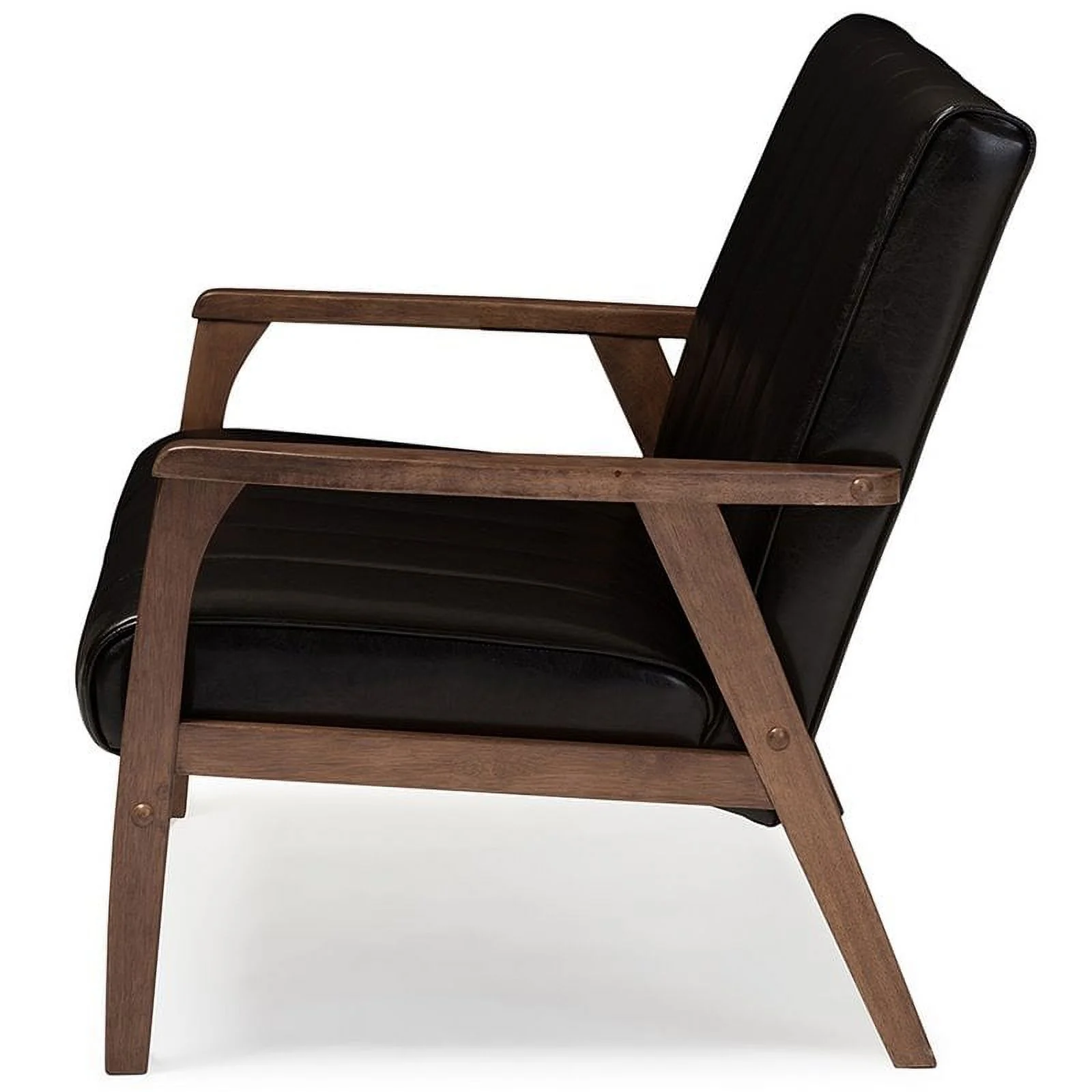 Home Square 2 Piece Living Room Set with Sofa and Loveseat in Dark Brown