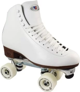 Riedell Quad Roller Skates - 120 Juice (White)