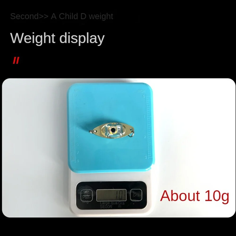 Large Iron Sheet Underwater Fishing Lights LED Luya Sequin Button Fish Collector Light Electronic Fish Gathering Multi-color Optional