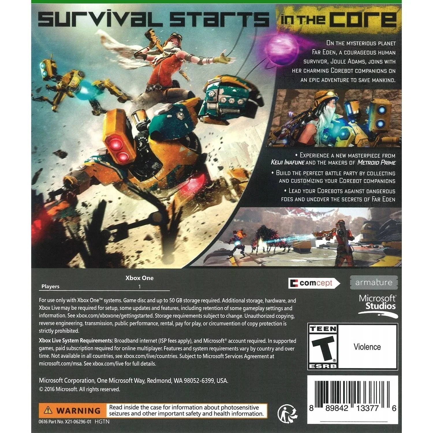 Pre-Owned - Recore, Microsoft, Xbox One, 889842133776