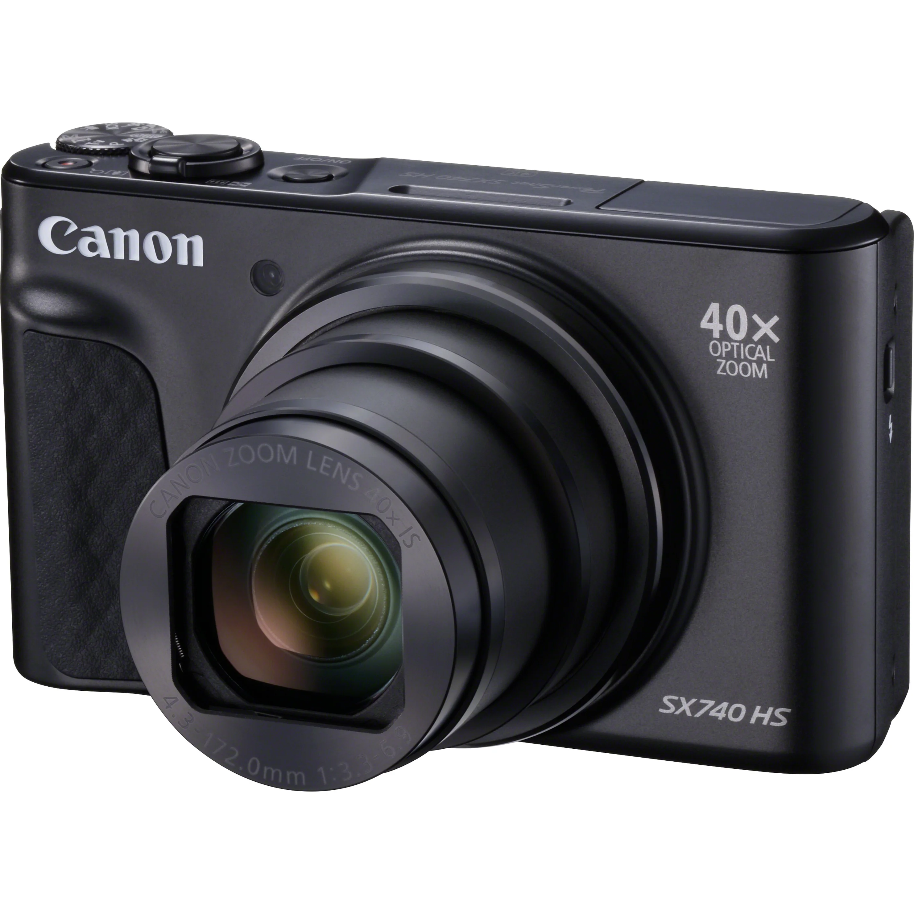 Canon PowerShot SX740 HS 20.3 Megapixel Compact Camera, Black