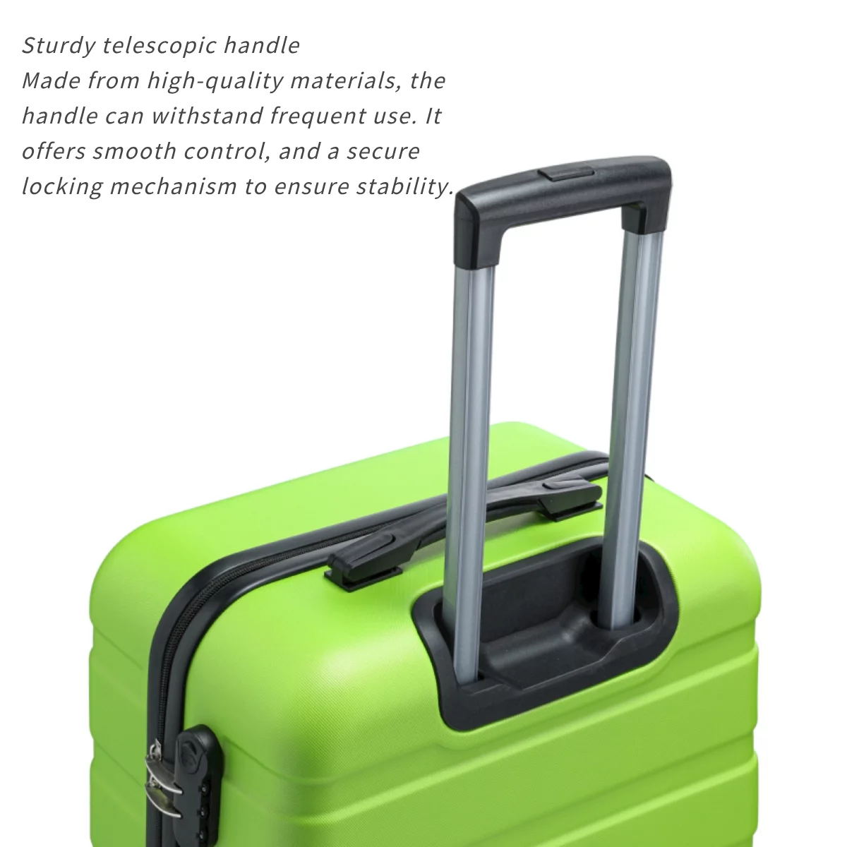 Fashion Luggage 3 Piece Set Suitcase Spinner Hardshell Lightweight