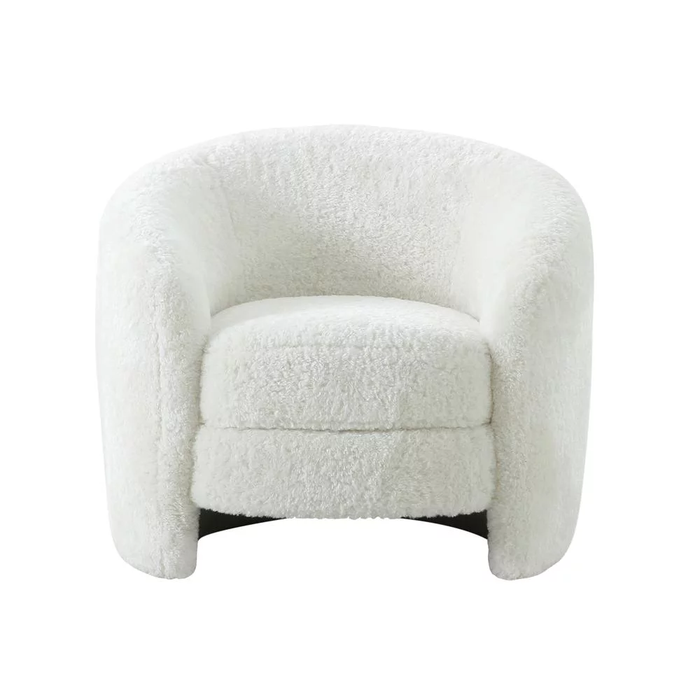 TOV Furniture Dakota Faux Shearling Armchair