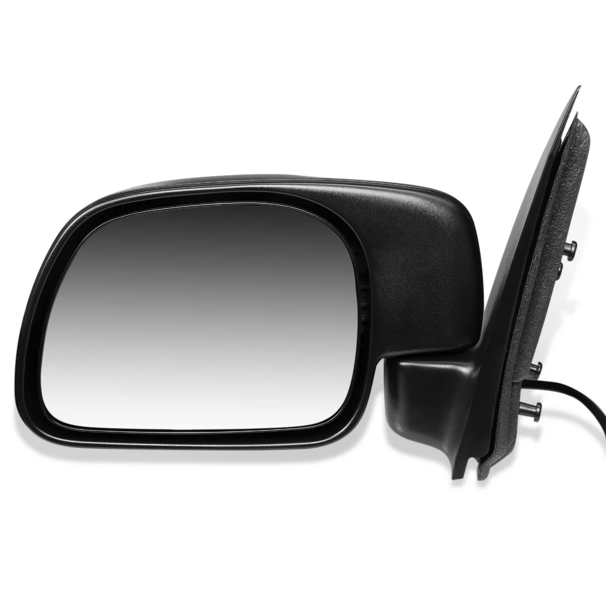 DNA Motoring OEM-MR-FO1320213 For 1999 to 2000 Ford F250 F350 F450 F550 Super Duty OE Style Powered Driver / Left Side View Door Mirror F81Z17683BAB