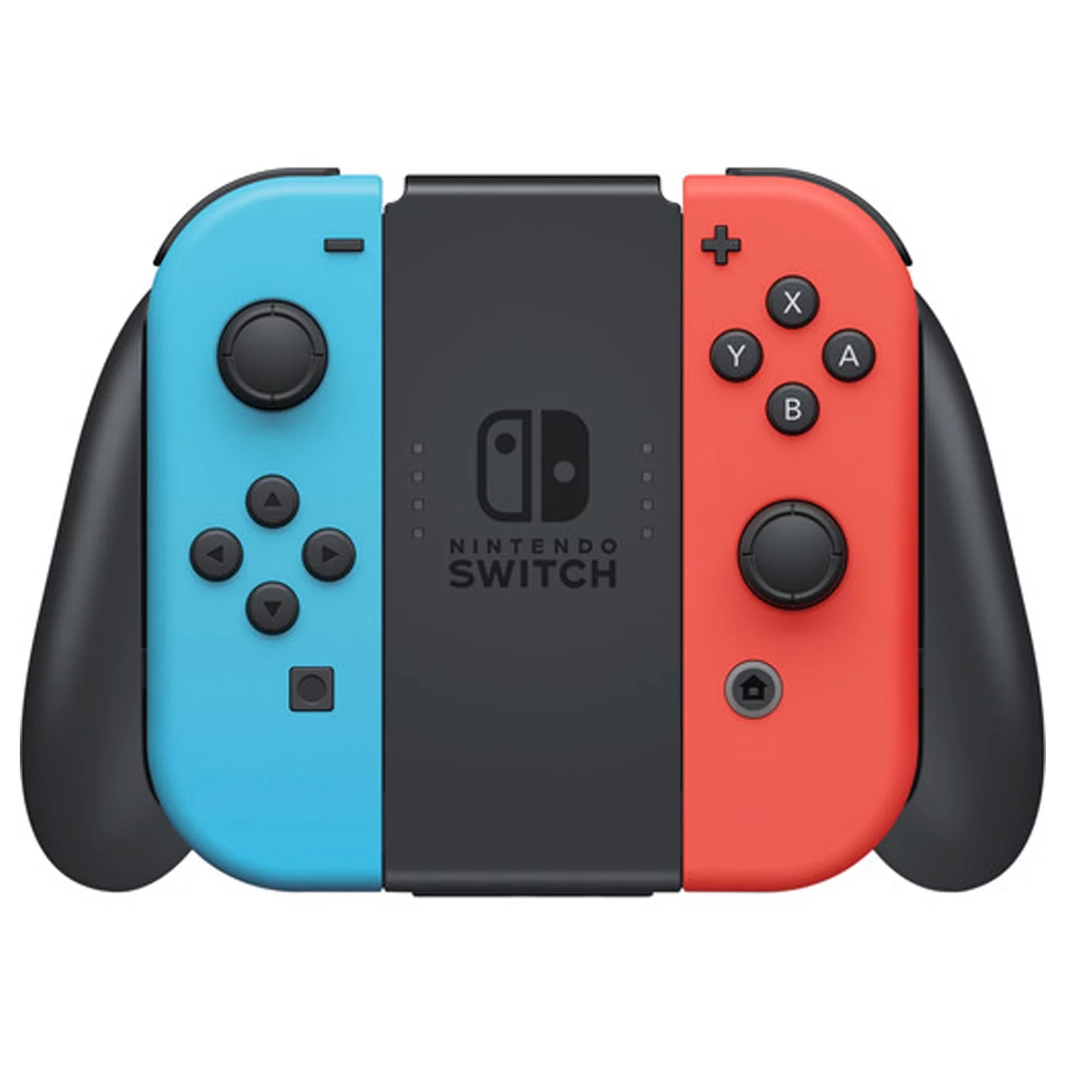 Nintendo Switch with Neon Blue and Red Joy-Con Bundle with Super Mario Party