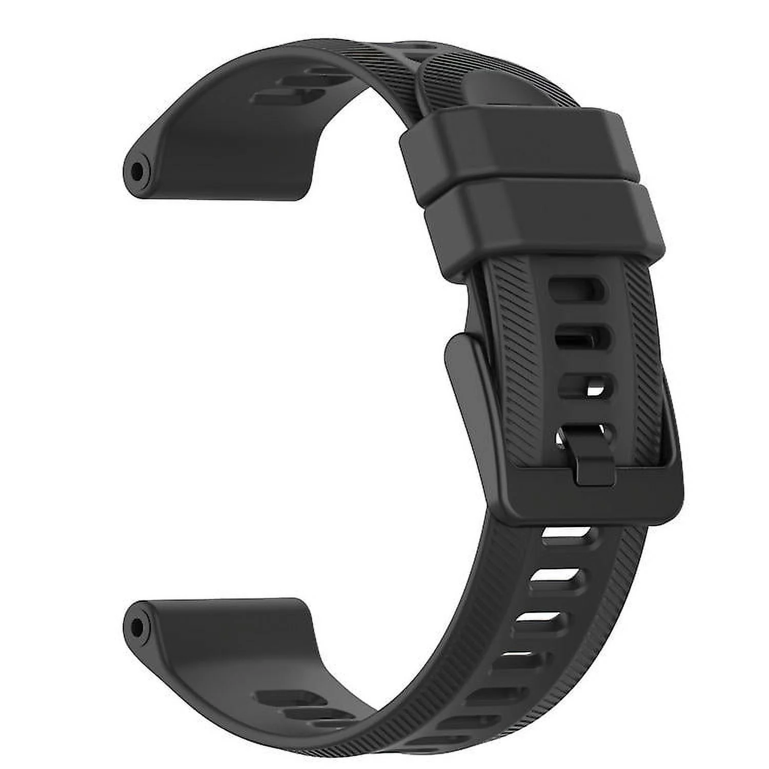 For Garmin Fenix 6 Pro Gps 22mm Solid Color Silicone Watch Band
