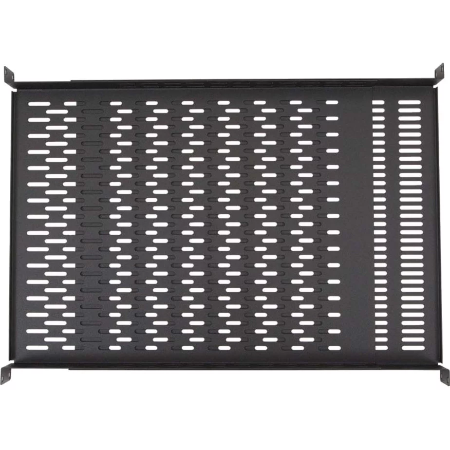 Kendall Howard 1U Vented 4-Point Adjustable Shelf