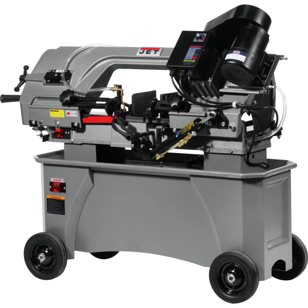 Jet Equipment  415560 HVBS-712DV Variable Speed Deluxe Horizontal & Vertical Bandsaw - 7 x 12 in.