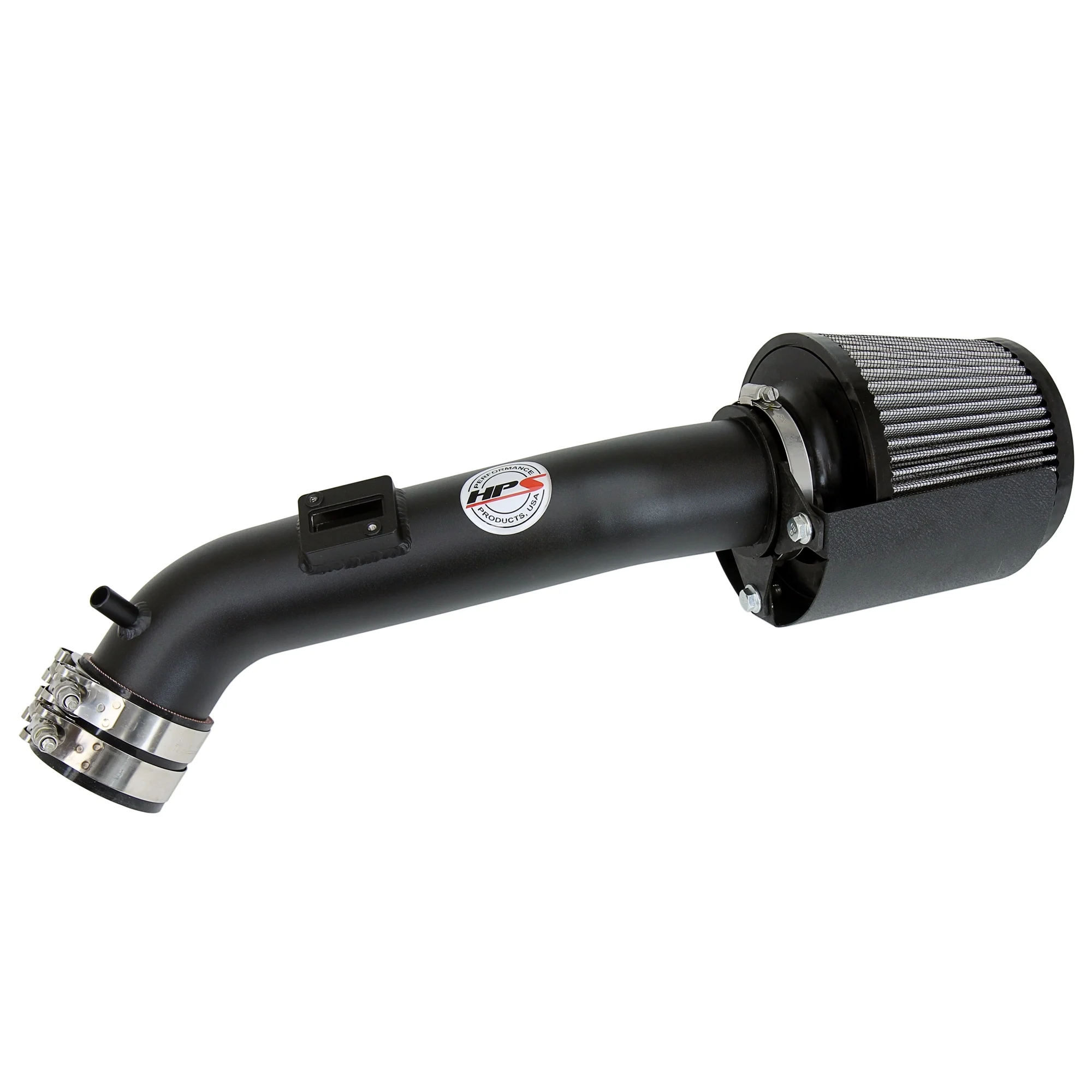 HPS Performance Black Shortram Air Intake for 13-17 Honda Accord 2.4L