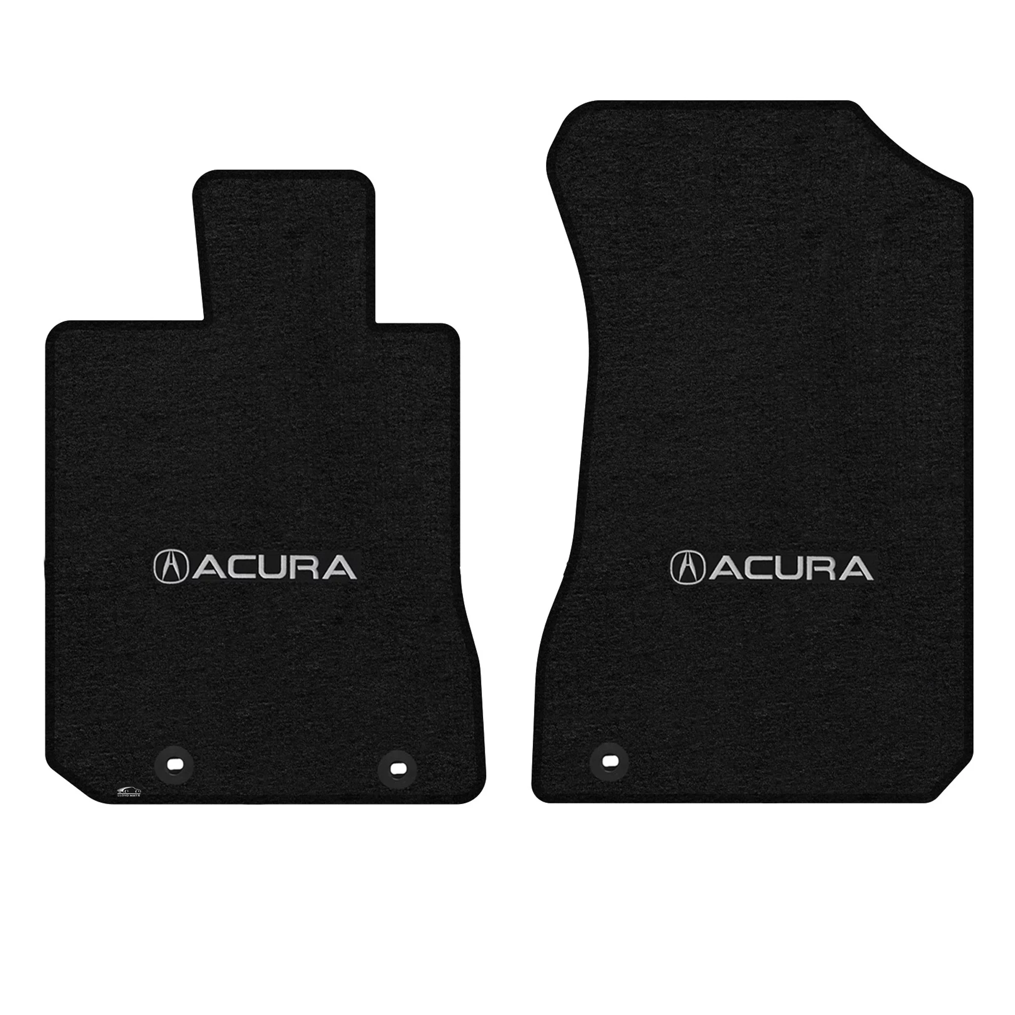 Lloyd Mats Custom Fit Floor Mats for Acura RL 2009-2012 LogoMat 2Pc Set Charcoal