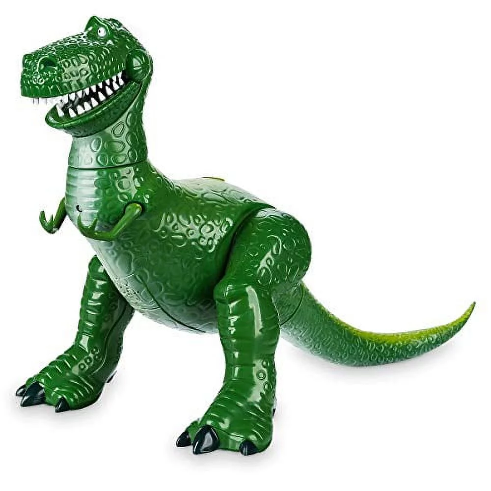 DISNEY Store Official Rex Interactive Talking Action Figure from Toy Story, 12 inches, Features 10+ English Phrases, Ages 3+