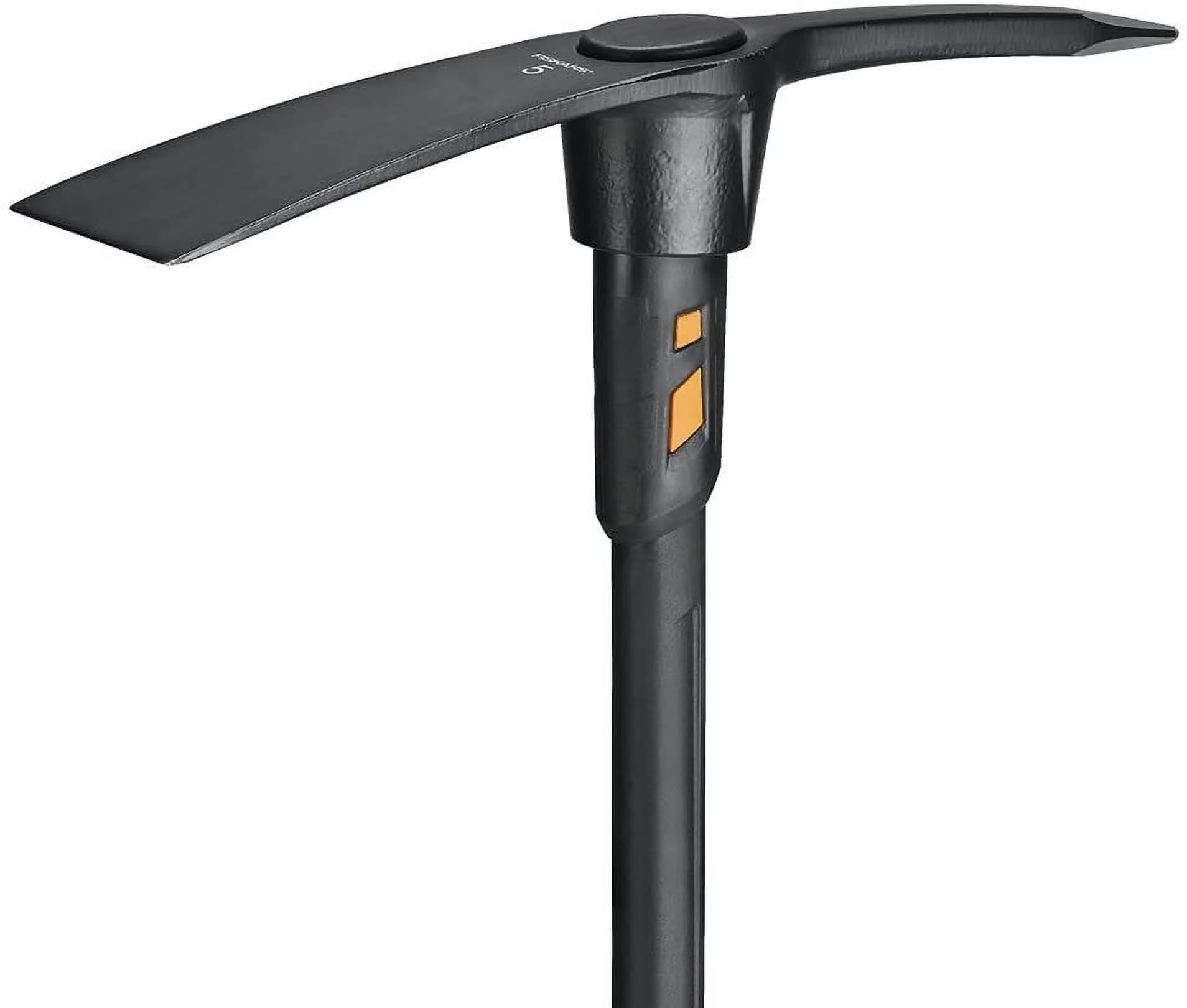 Fiskars 751210-1002 Garden IsoCore 5 lb Pick, 36 Inch, Orange/Black