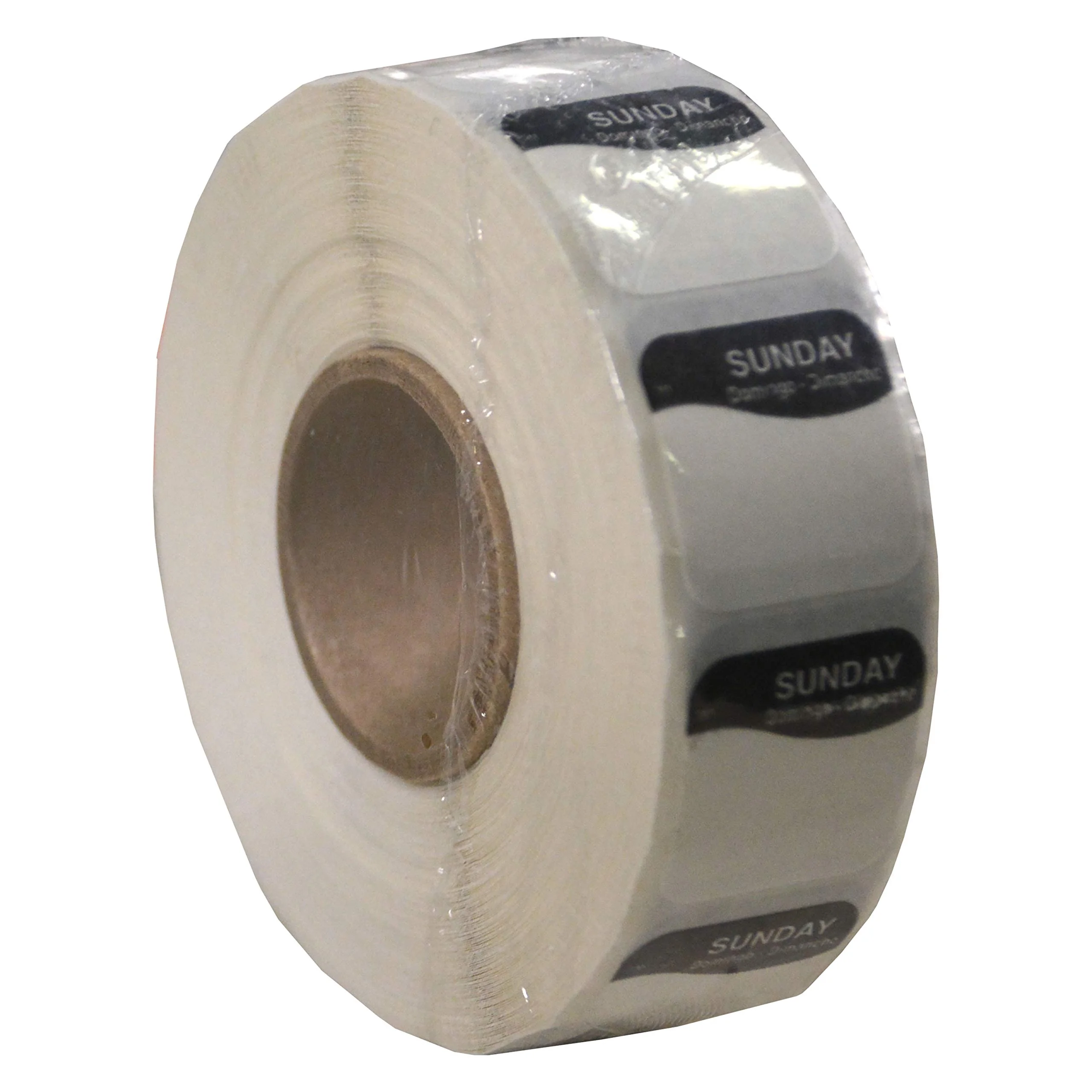 DayMark DissolveMark Day of the Week Trilingual Dissolvable Label, Sunday, 3/4