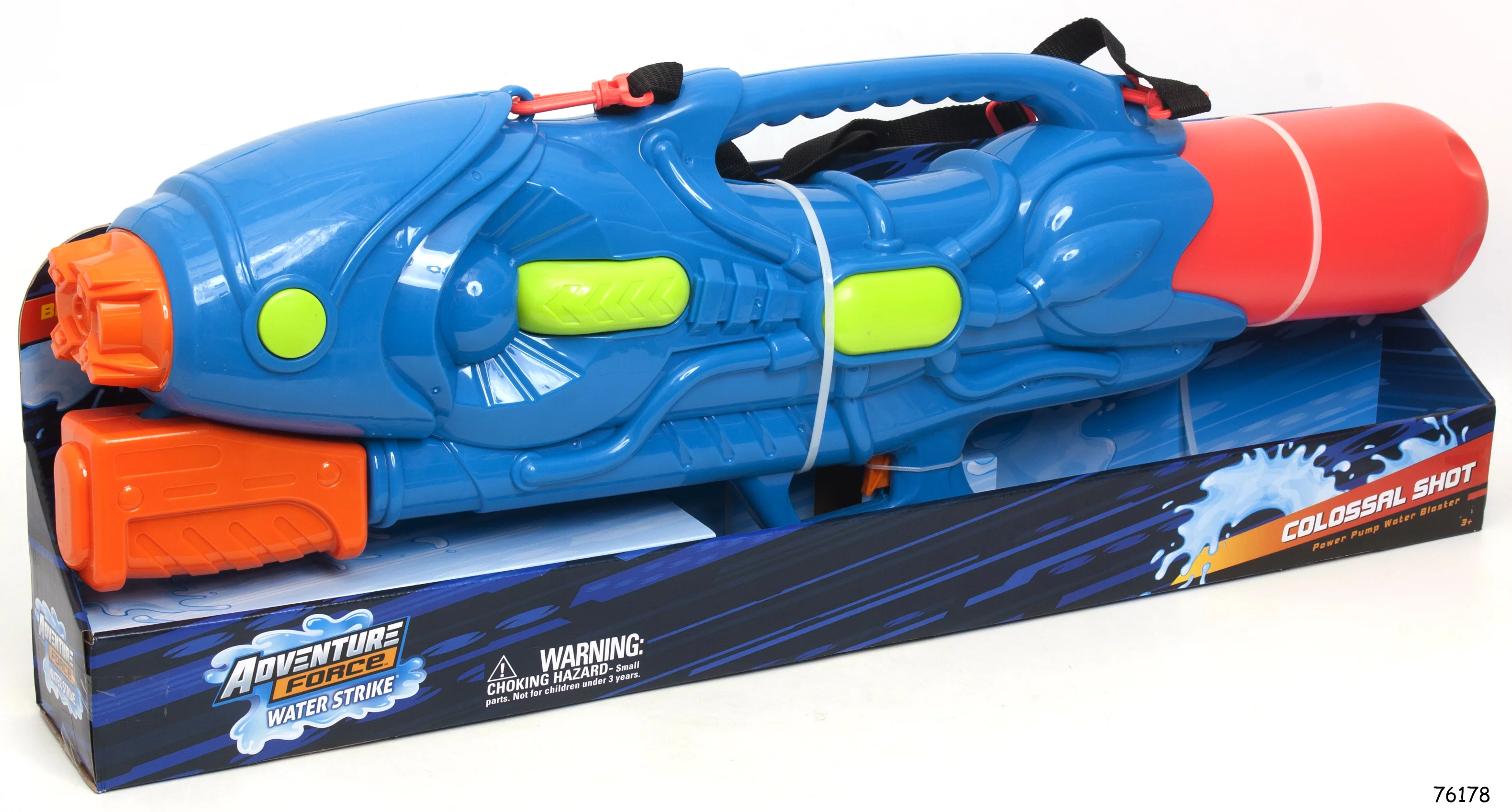Adventure Force Colossal Double Shot Water Blaster;Long range water power; Shoots up to 29“