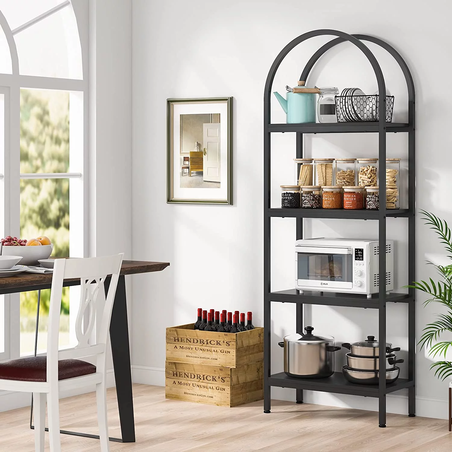 Tribesigns 4-Tier Open Bookshelf 70.8