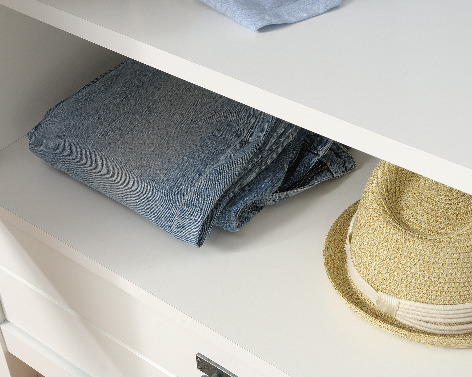 Cottage Road Armoire Soft White