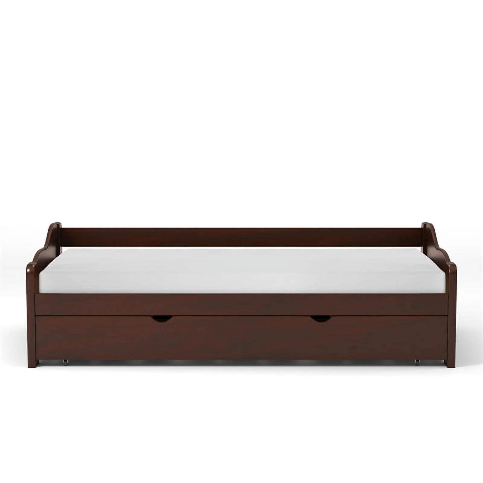 Furniture of America Bateman Wood Daybed with Trundle in Espresso