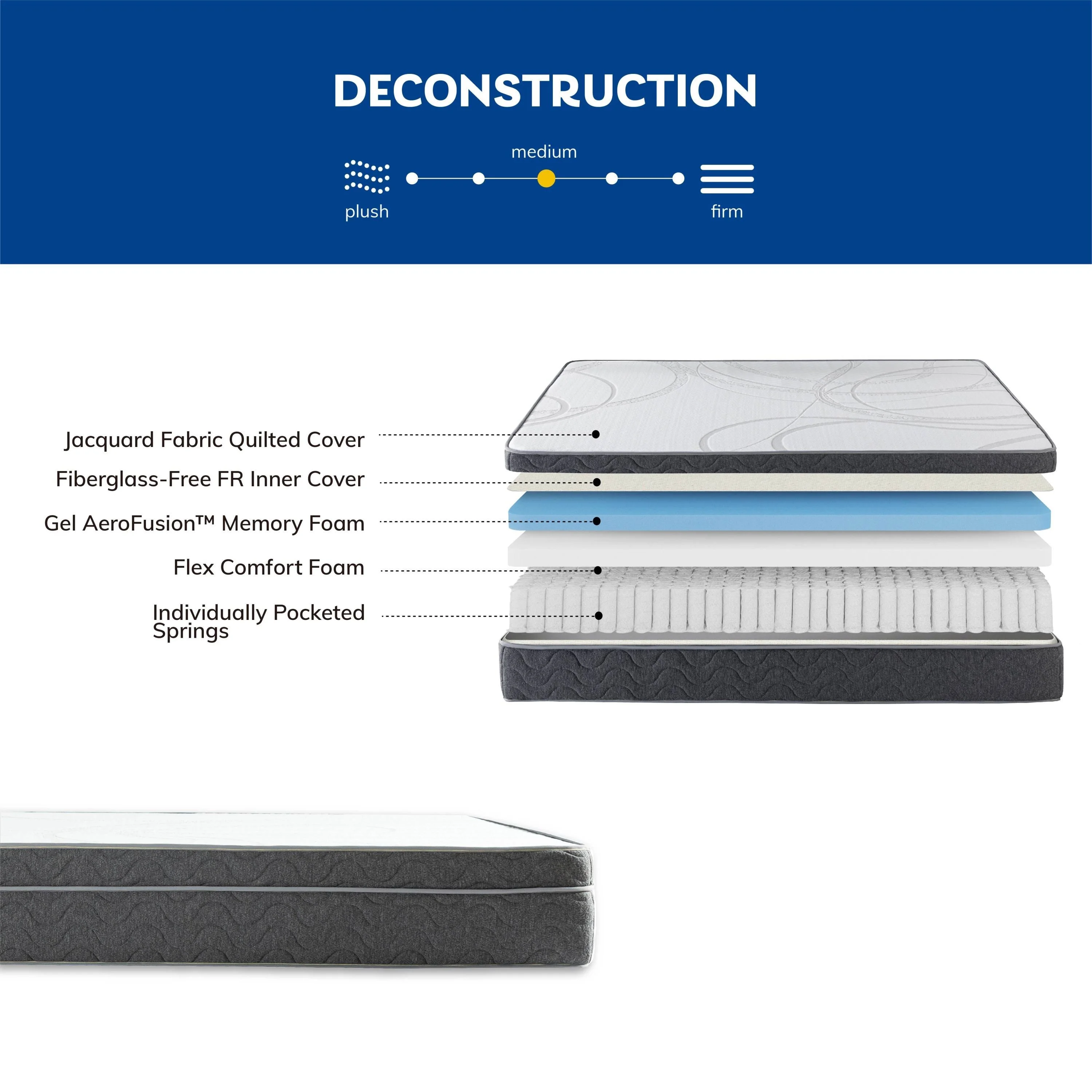 Oasis Glide Cal King Mattress - 10