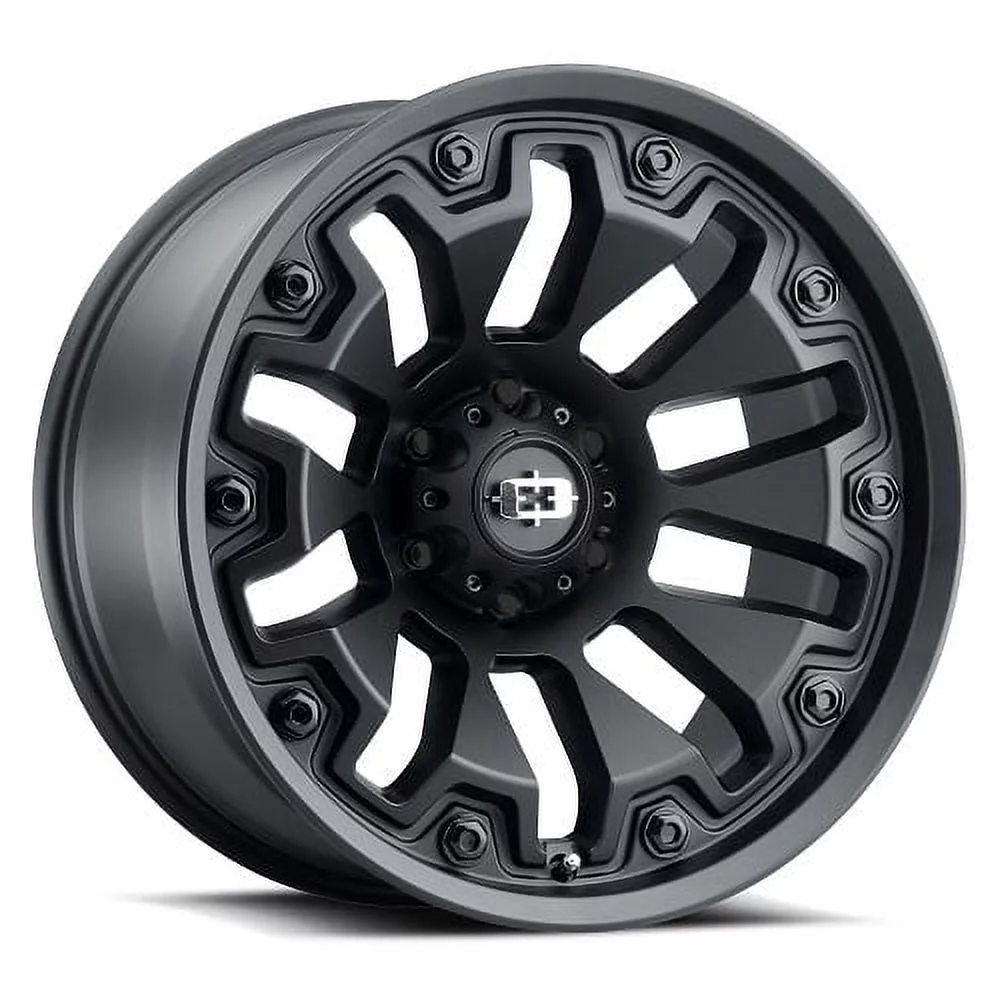 20x9 Vision Off-Road 362 Armor Satin Black Wheel 5x5.5 (12mm)