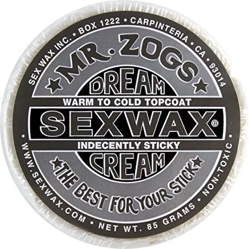 SEX WAX Mr Zogs DREAM CREAM PLATINUM Silver Cold to Cool Topcoat