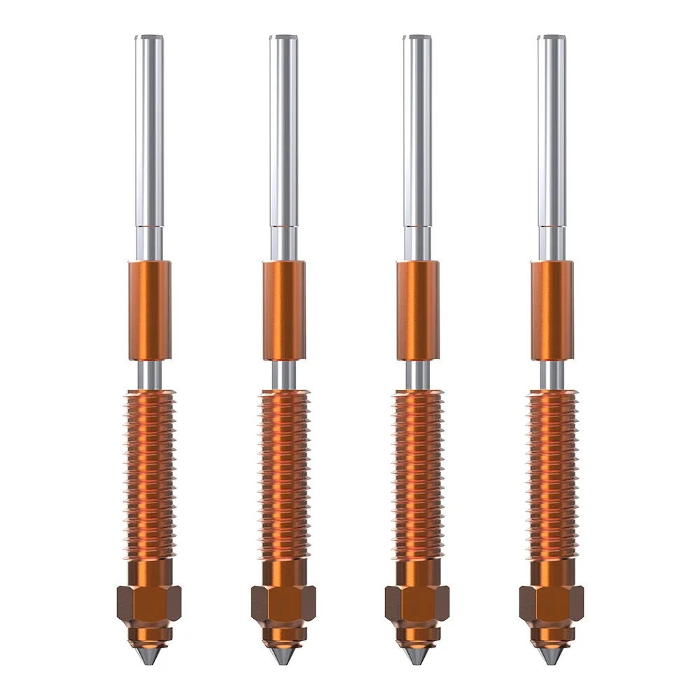 Nozzle,Nozzle Creality Copper Alloy Quick-swap Creality 4pcs V3 3d Printers Quick Swap Nozzle Kit K1c Alloy Heat Nozzle 4pcs And 3 V3 4pcs With Nozzle Nozzle Alloy And - Copper 4pcs