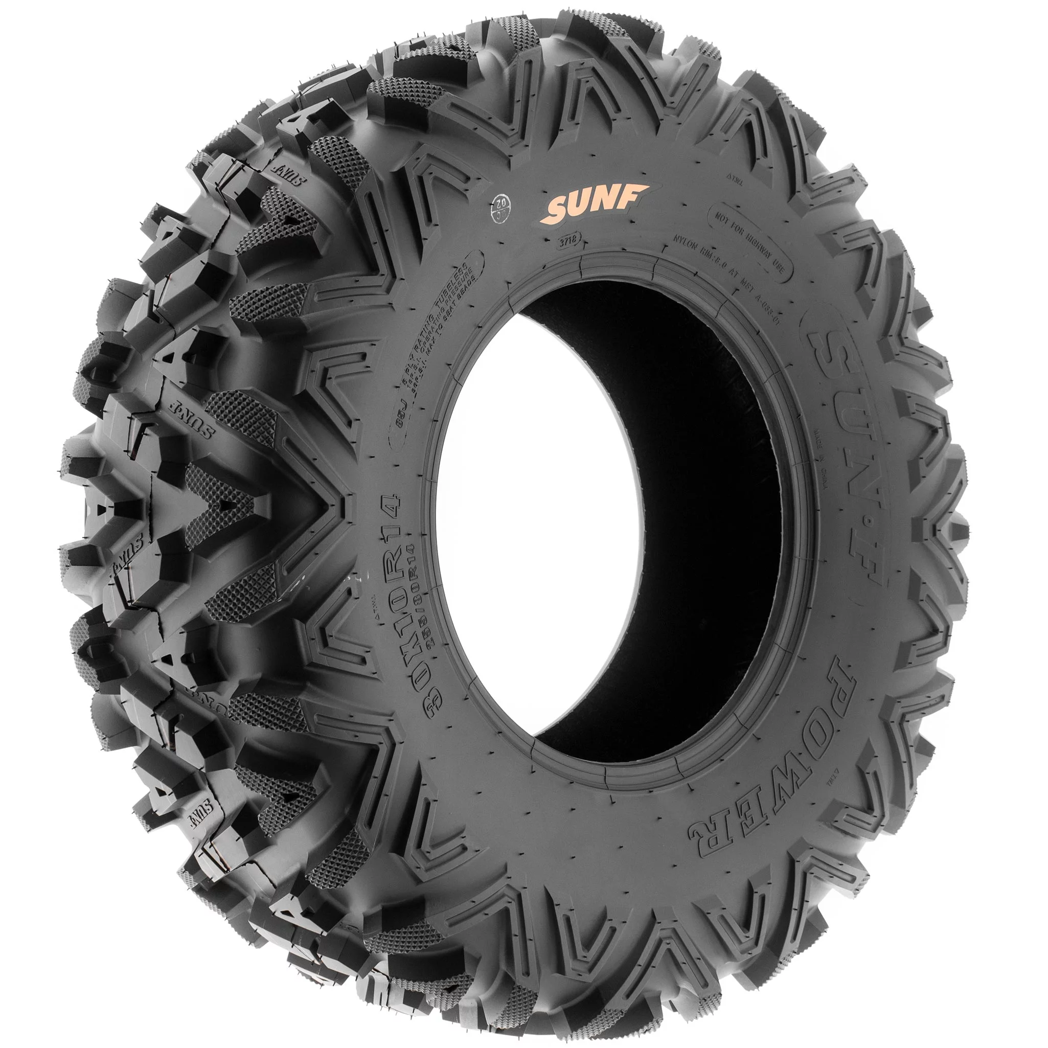 SunF All Terrain ATV UTV Tires 28x9-12 28x9x12 6 PR A033 (Pair of 2)