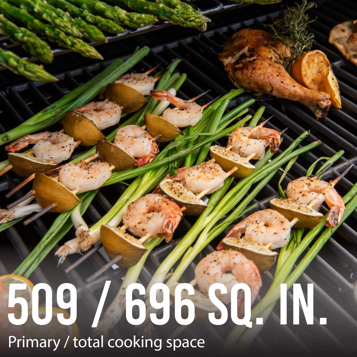 Expert Grill 6 Burner Propane Grill, Black