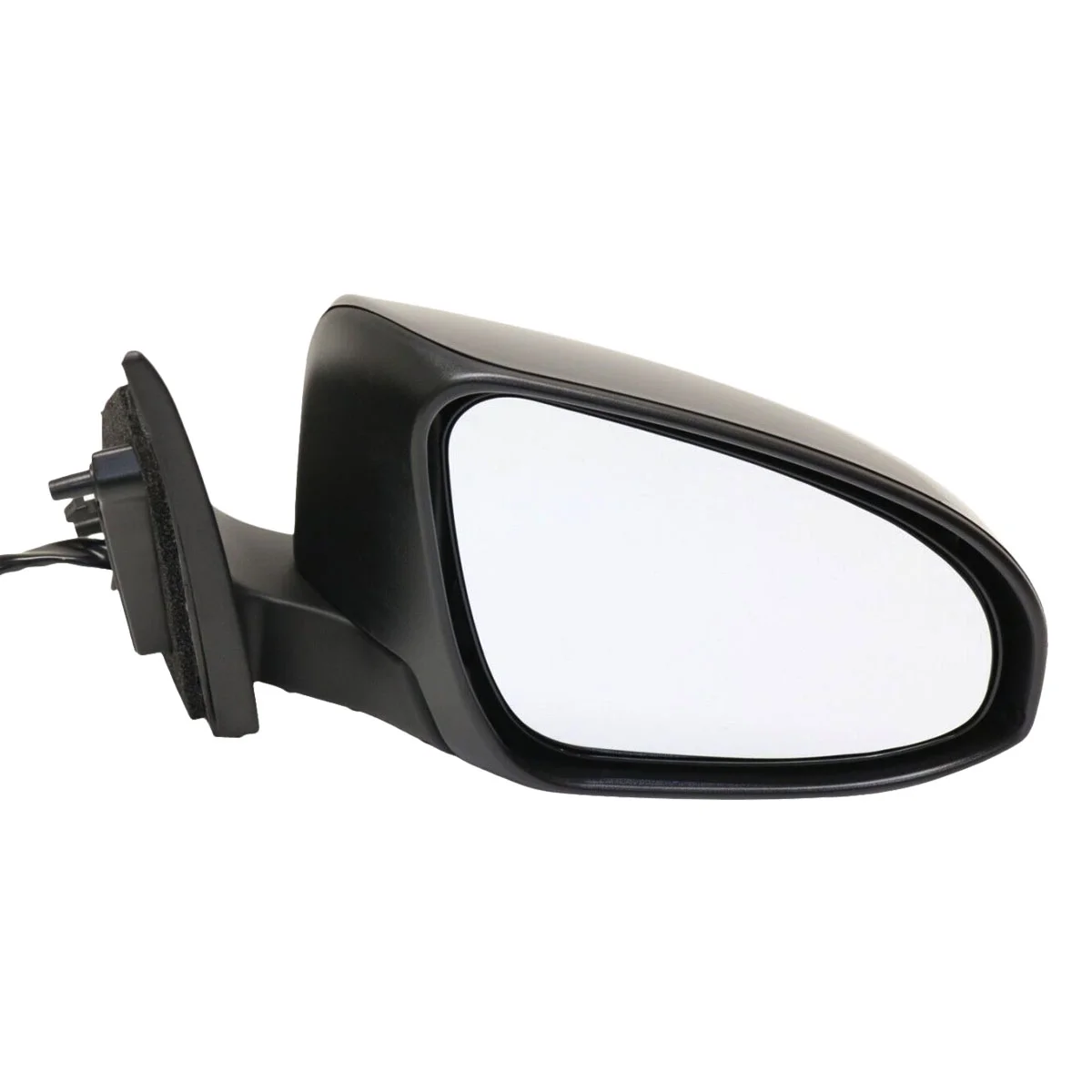 AutoShack Passenger Side Mirror Power Manual Folding Heated Smooth Replacement for 2013-2014 Toyota Avalon 2.5L 3.5L V6 FWD KAPTO1321292