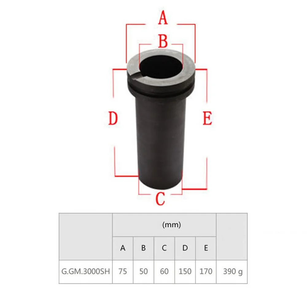 Gold Melting Furnace Electric High-Temperature Fast Casting Furnaces With Fluted Graphite Crucible Portable Accurate Smelting Furnace For Silver Aluminum Metal Scrap premium