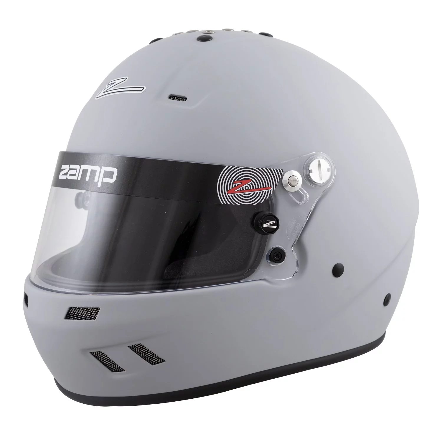 Zamp Racing H77215FXL RZ-59 Racing Helmet SA2020 Certified X-Large Matte Gray