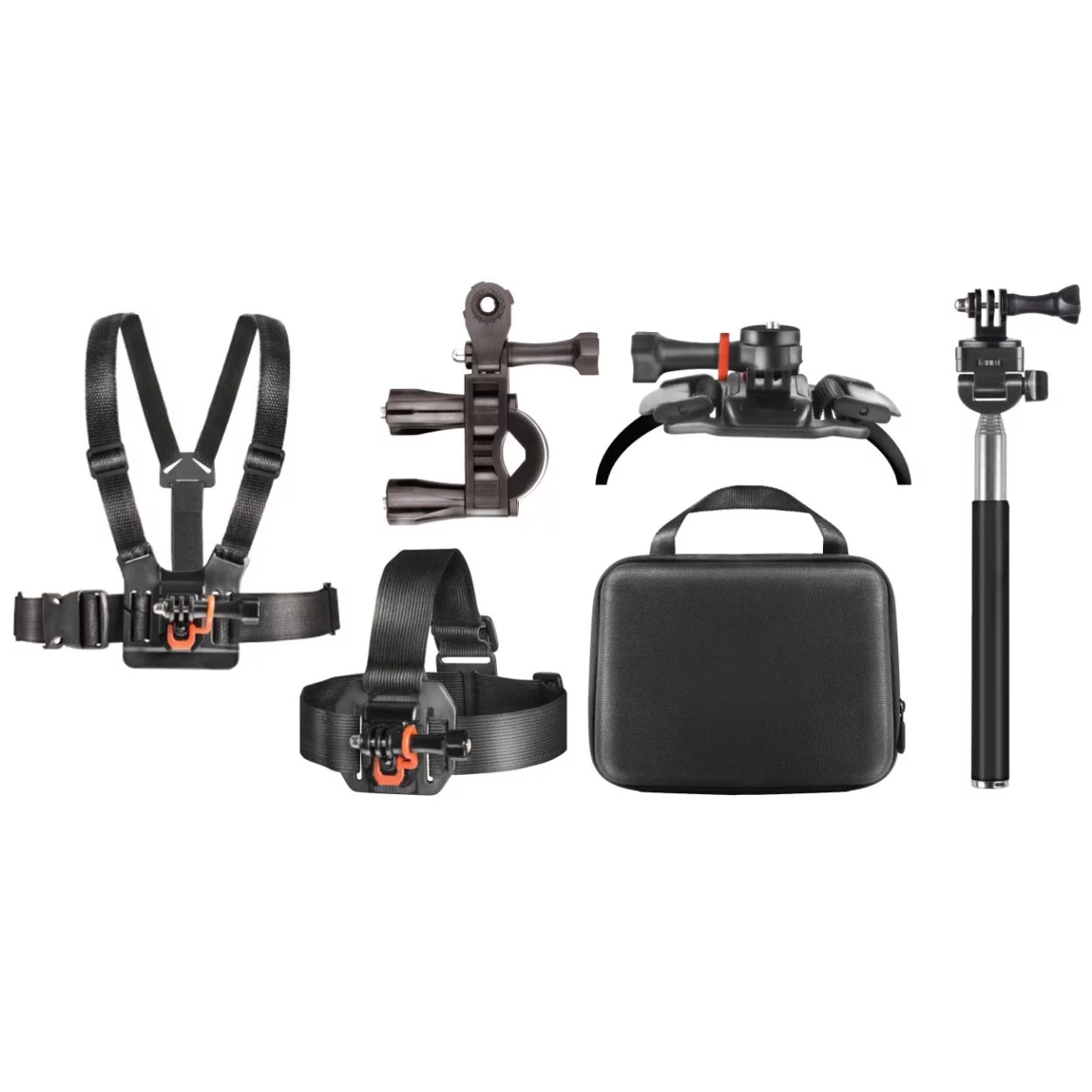 DJI Osmo Action 4 Adventure Combo Bundle with 64GB Memory Card, Case and More