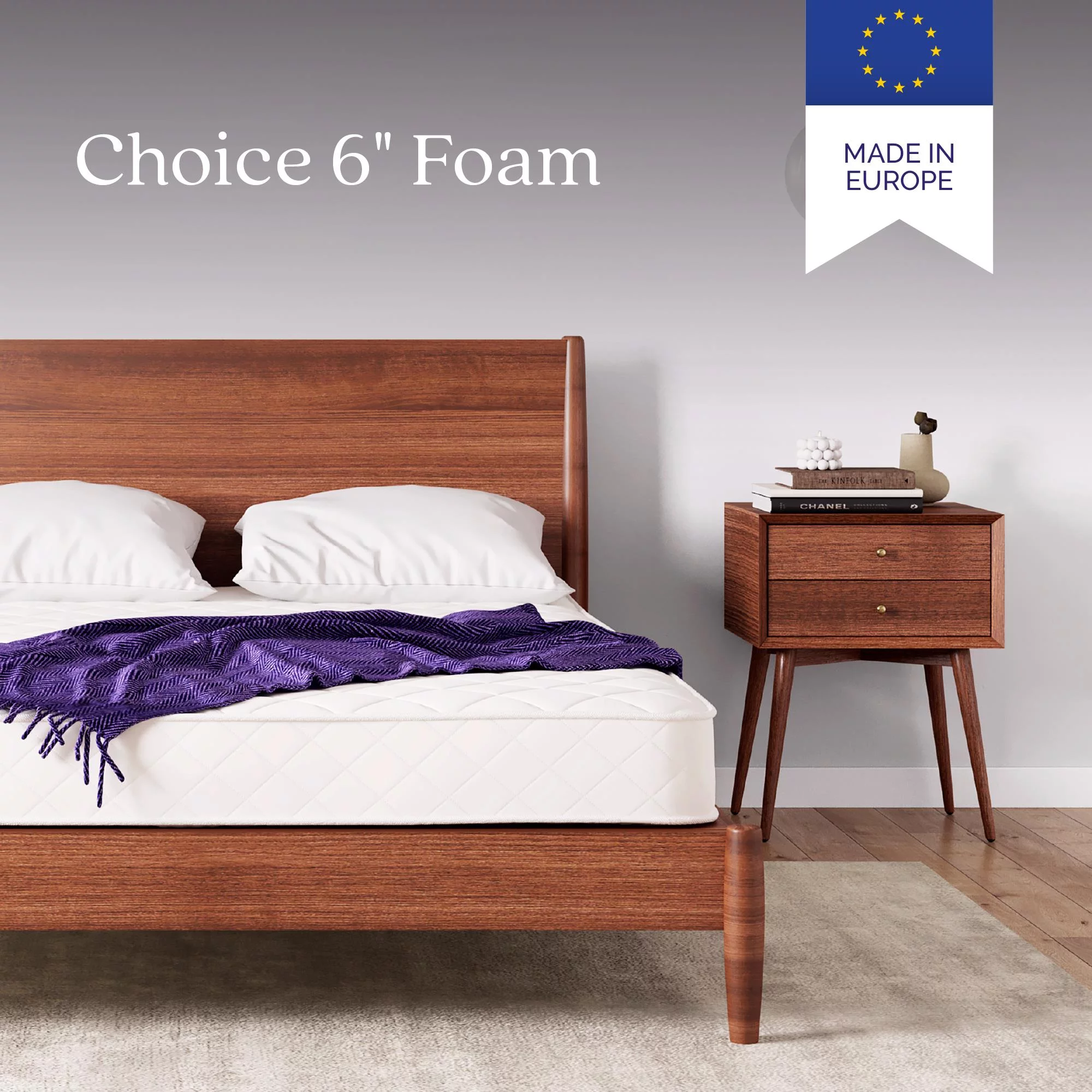 New Signature Sleep Choice 6” Bonnell Coil Mattress in a Box - Full