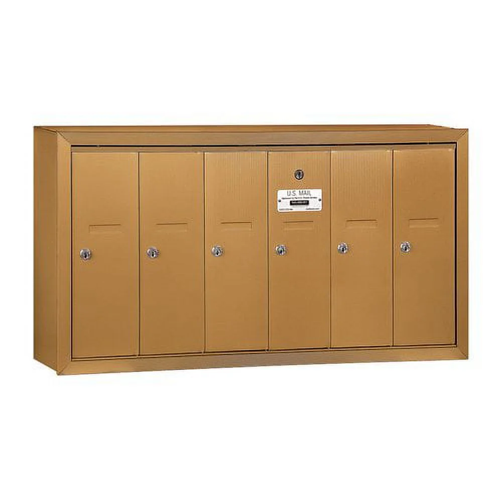 Salsbury Industries  Vertical Mailbox - Bronze - Surface Mounted - Private Access