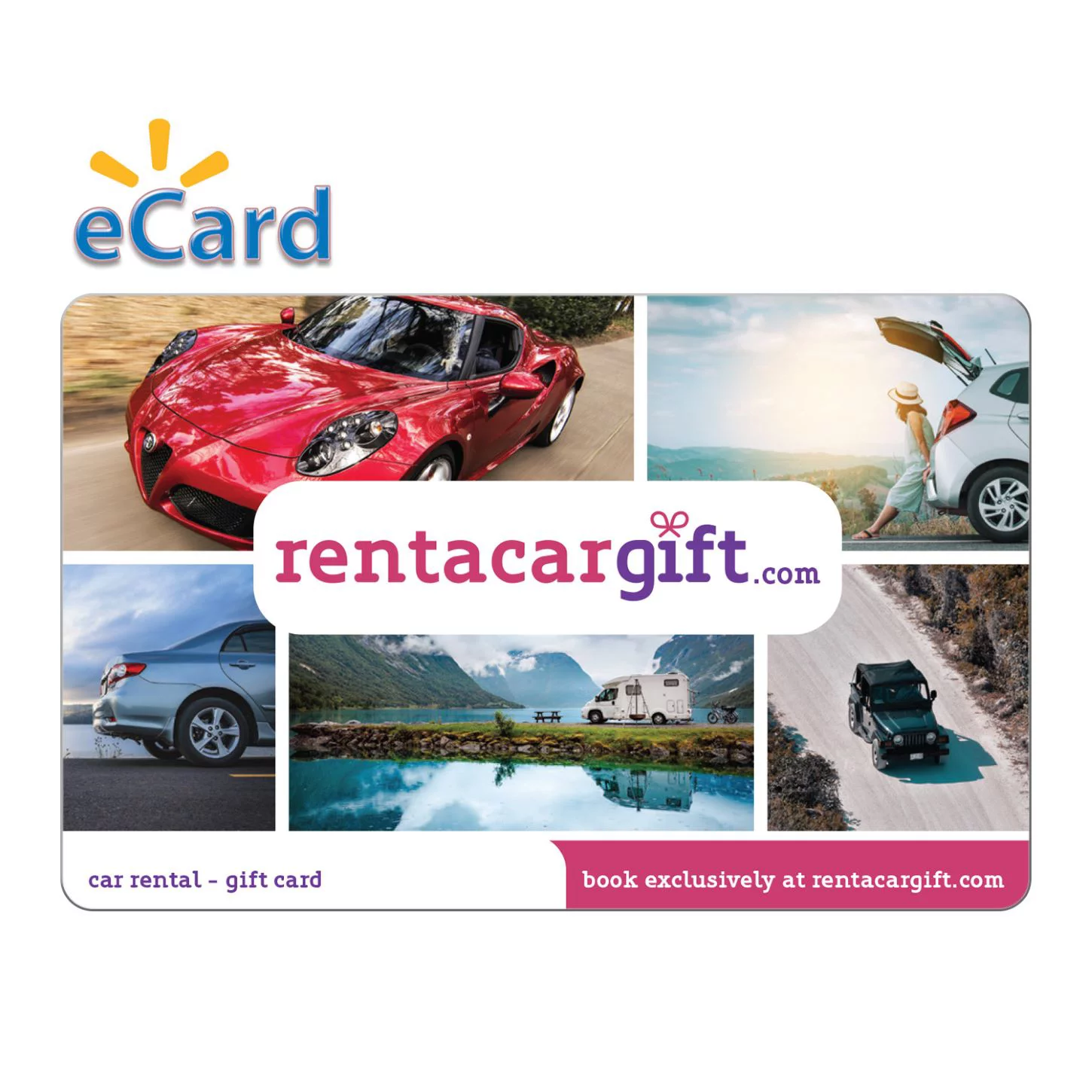 RentacarGift $100 eGift Card