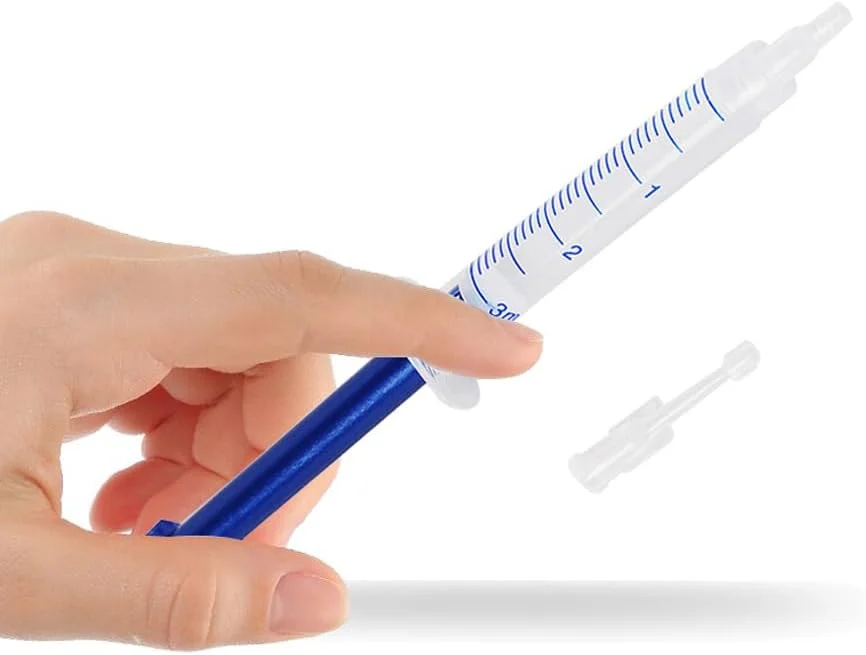 forwillsky 10pcs Teeth Whitening Gels Kit 35% Carbamide Peroxide Bleaching Gel 3ml 0.1oz Refill Gel with Teeth Whitener Lamp Blue LED Light and Teeth Whitening Trays