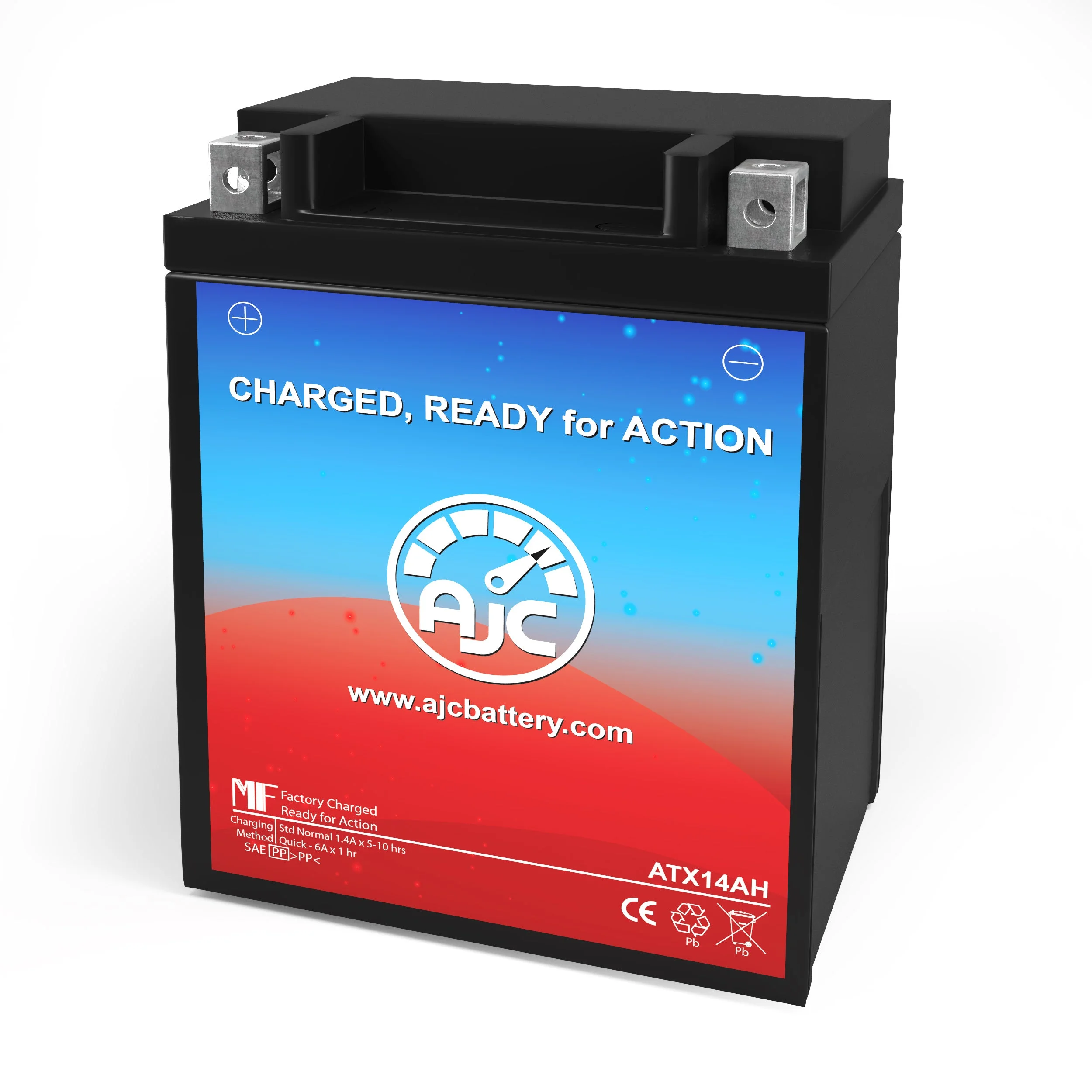 AJC Battery Compatible with Kawasaki KAF400 Mule 610 4x4 XC SE 400CC ATV Replacement Battery (2014-2015)