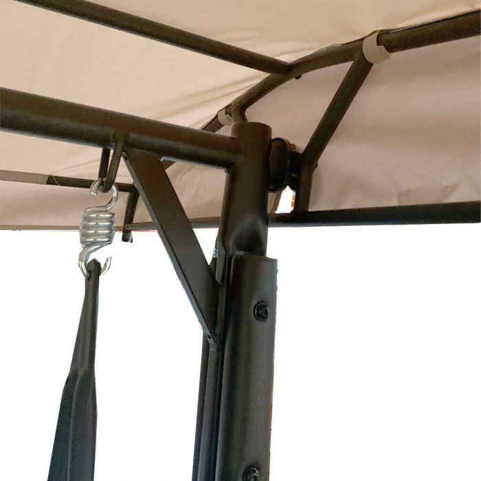 Garden Winds Custom Fit Replacement Canopy Top Cover Compatible with The Riverbrook FM18107-SD-SWG, S9K-0002A, FM18107-SWG-CA Swing  - Standard 350
