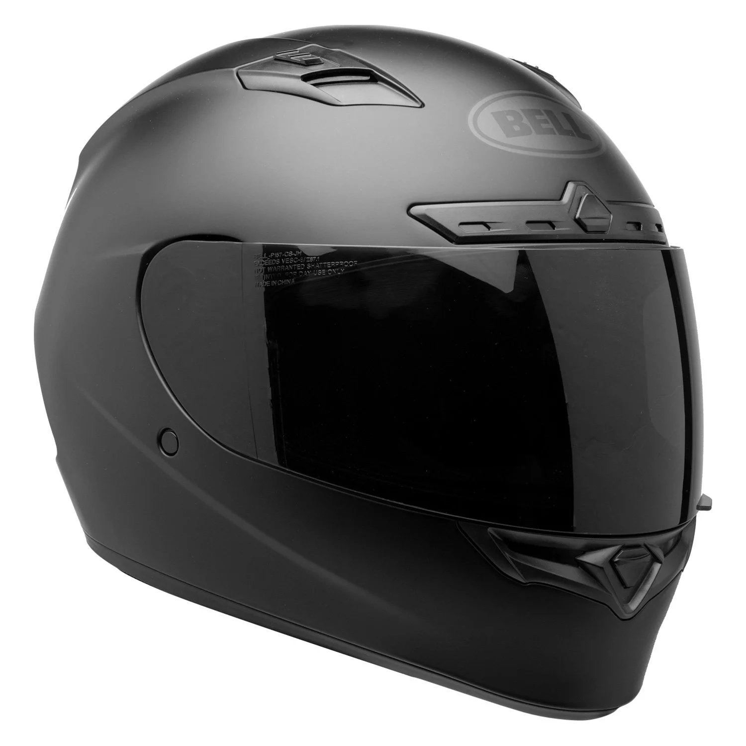 Bell 7085219 - Qualifier DLX Blackout X-Large Matte Black Full Face Helmet