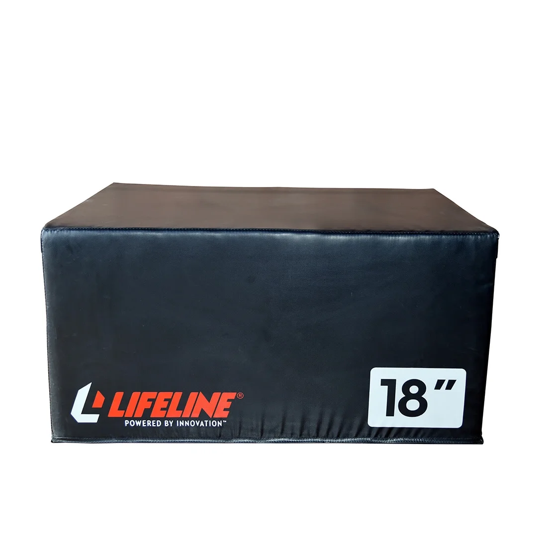 Lifeline Fitness Vinyl Covered Foam Pylo 18 inch Box with Integrated Handles