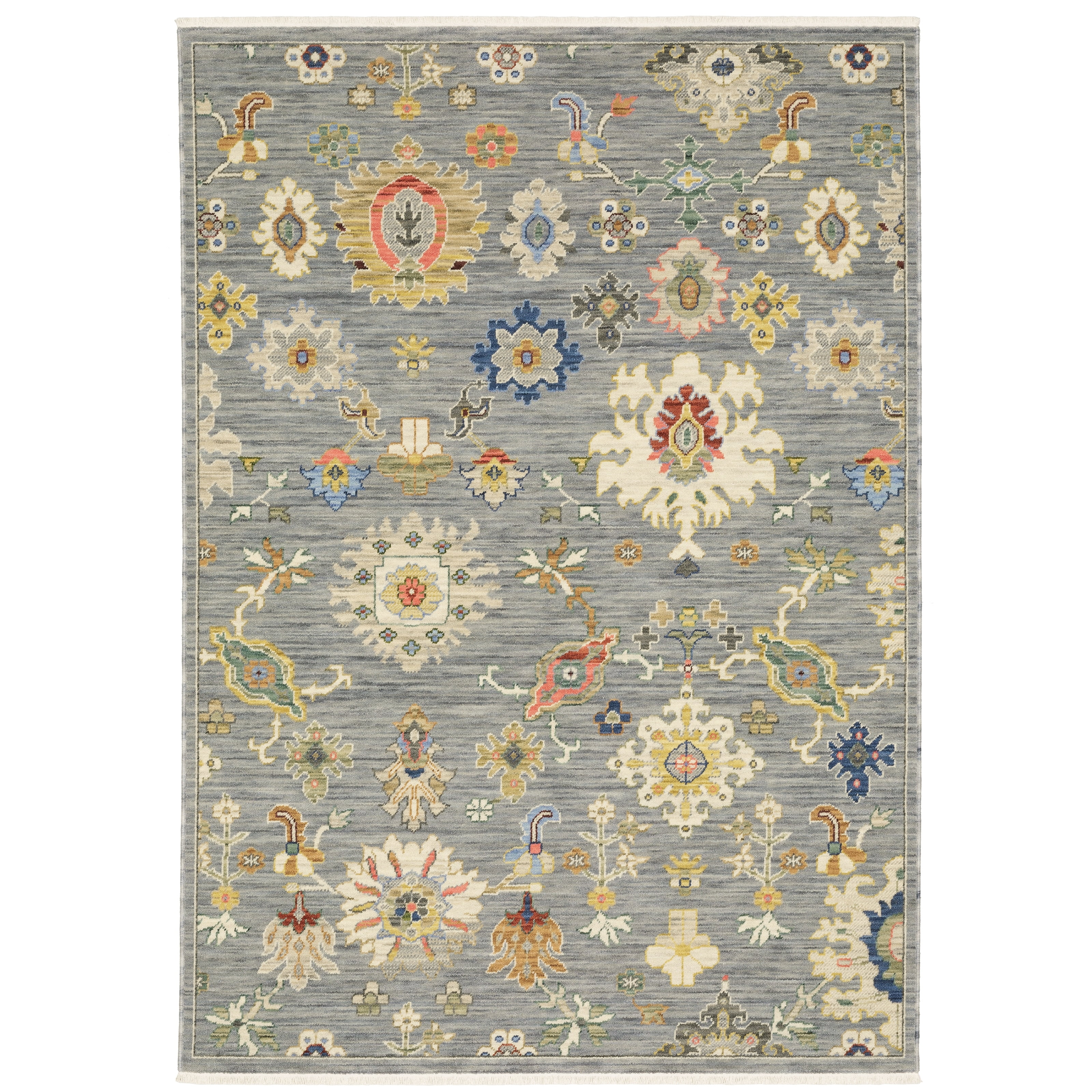Style Haven Lawson Traditional Persian Indoor Area Rug Grey/ Multi - 3'3