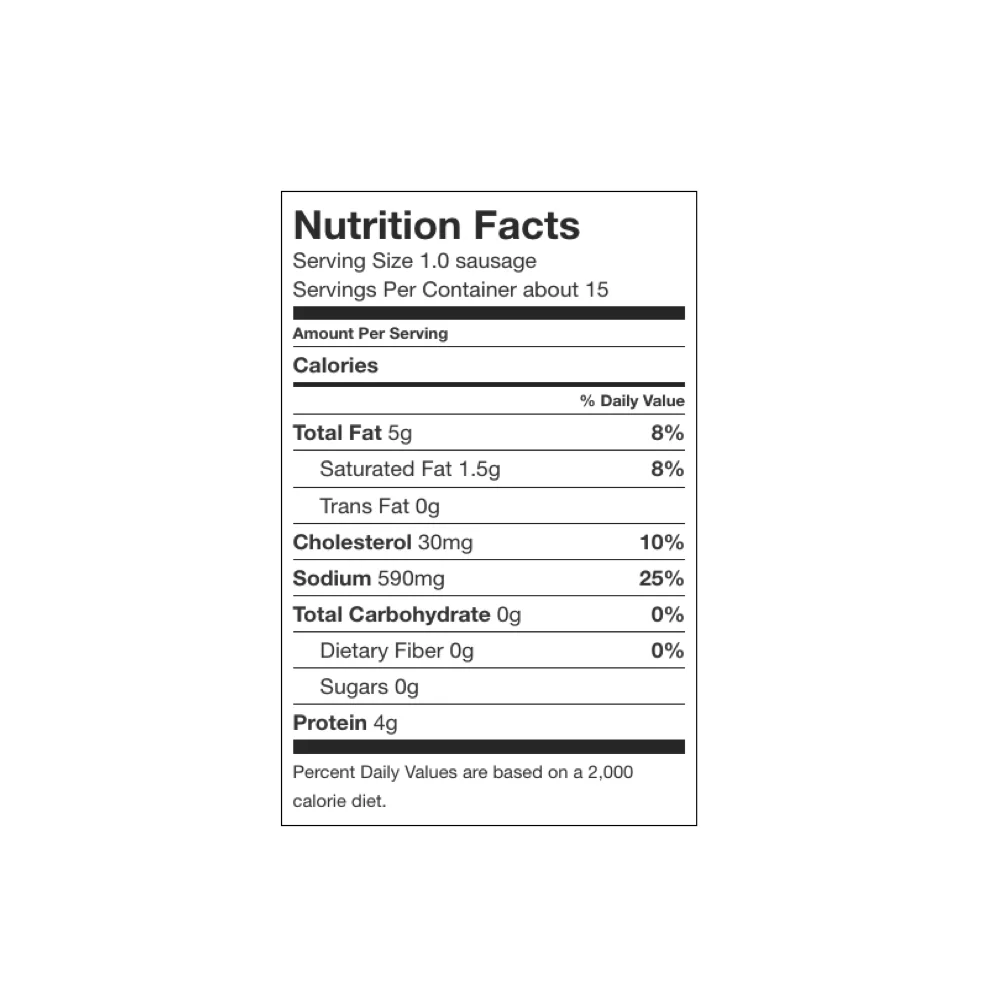 Hannah's Pickled Red Hot Sausages 16 oz Jar