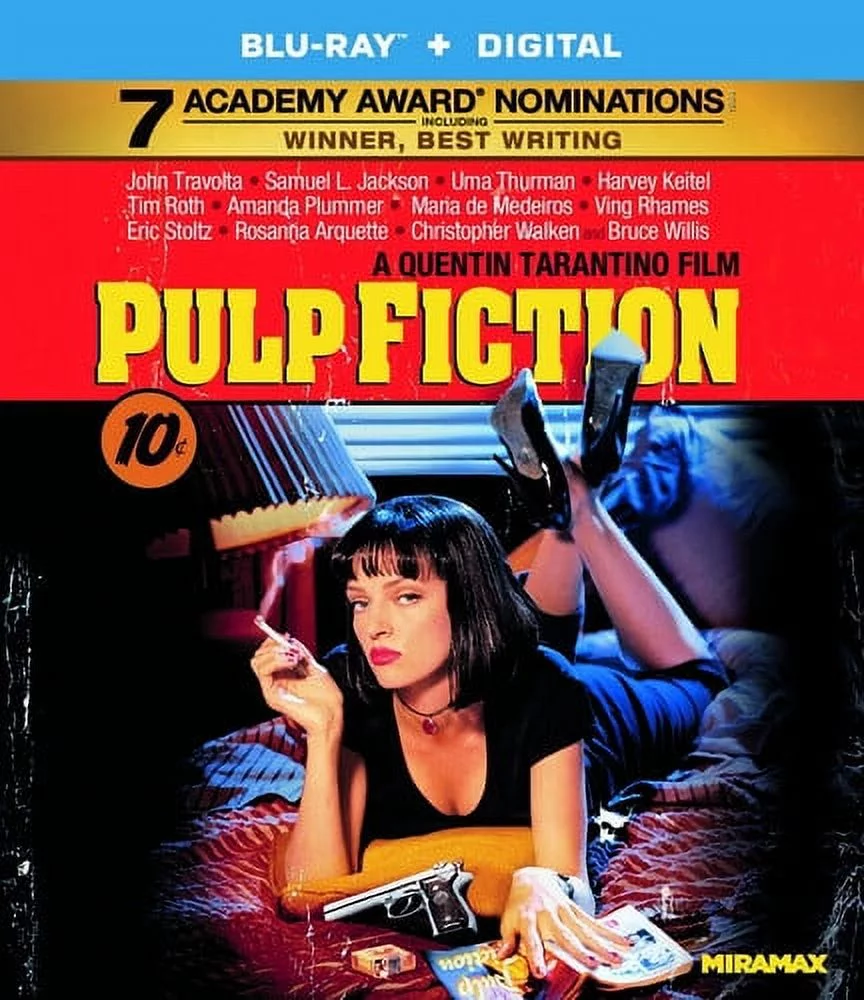 Pulp Fiction (Blu-ray), Miramax, Action & Adventure