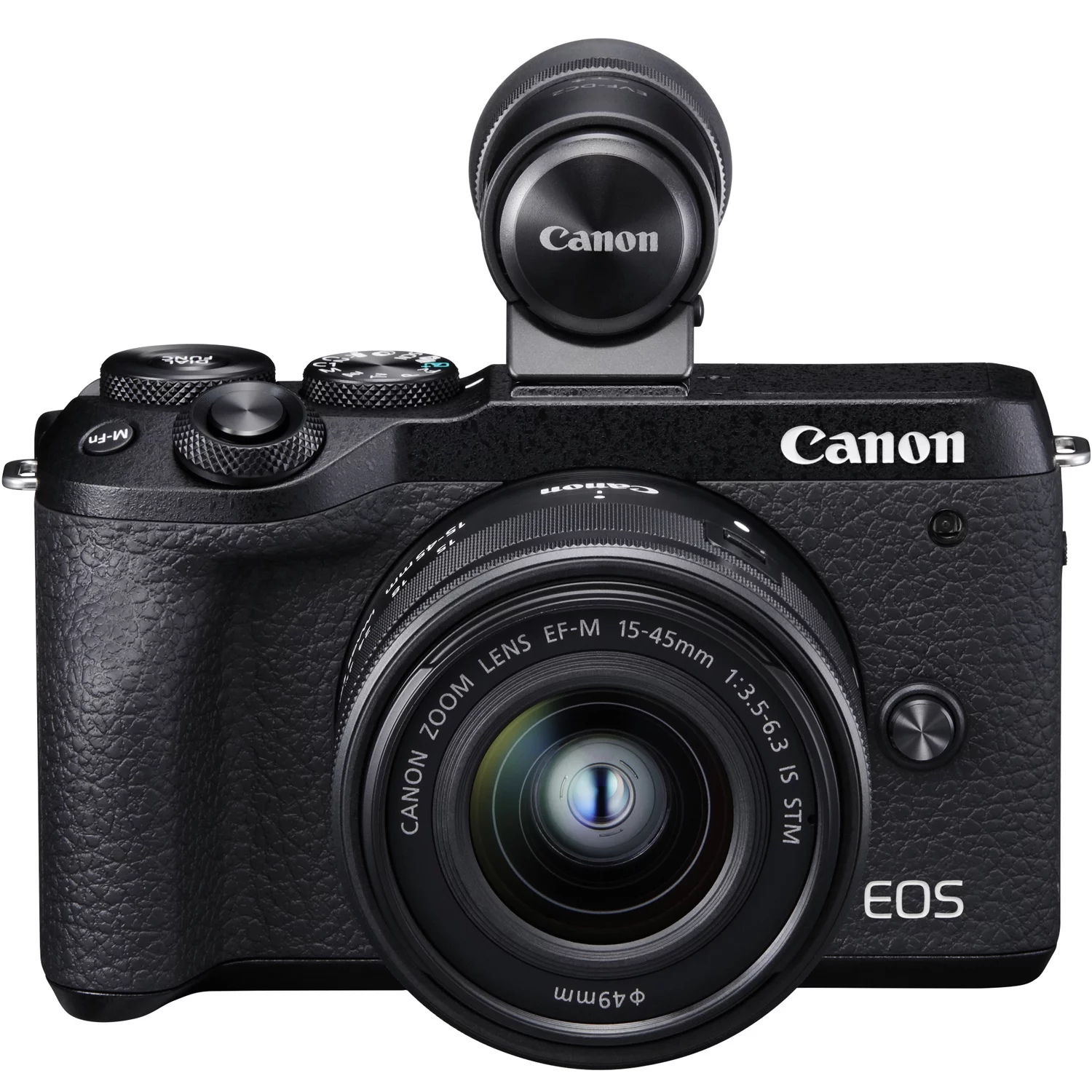 Canon EOS M6 Mark II 32.5 Megapixel Mirrorless Camera with Lens, 0.59