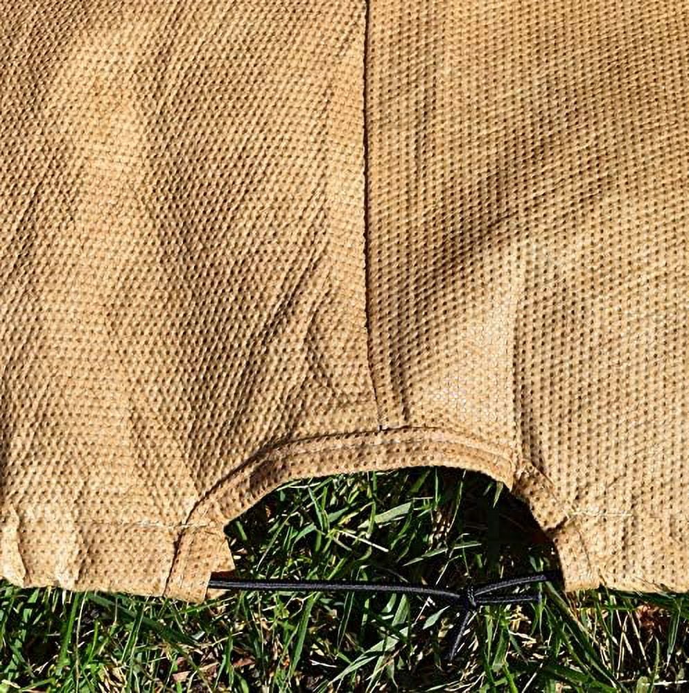 Empirepatio Classic Nutmeg Double Patio Chaise Lounge Cover, 32