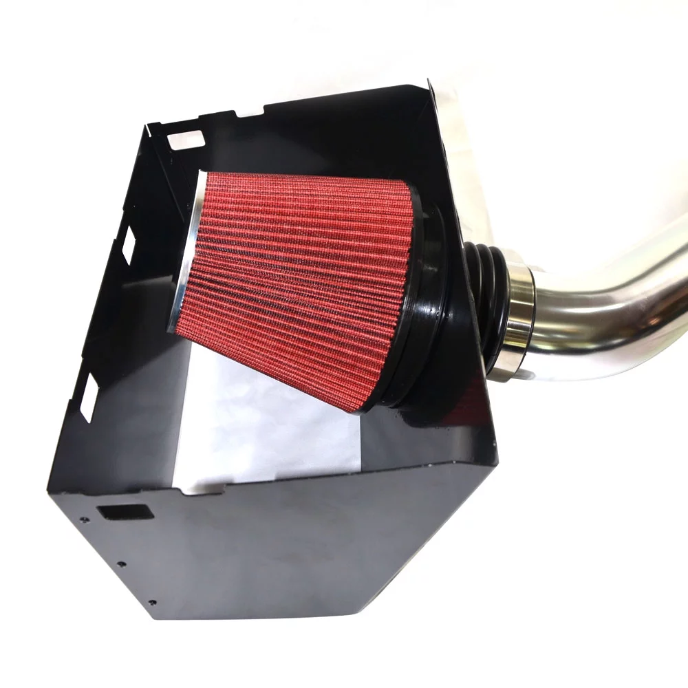BMTBUY Cold Air Intake Induction Kit Filter for Dodge Ram 1500 2500 3500 2002-2008 4.7L 5.7L V8 Red