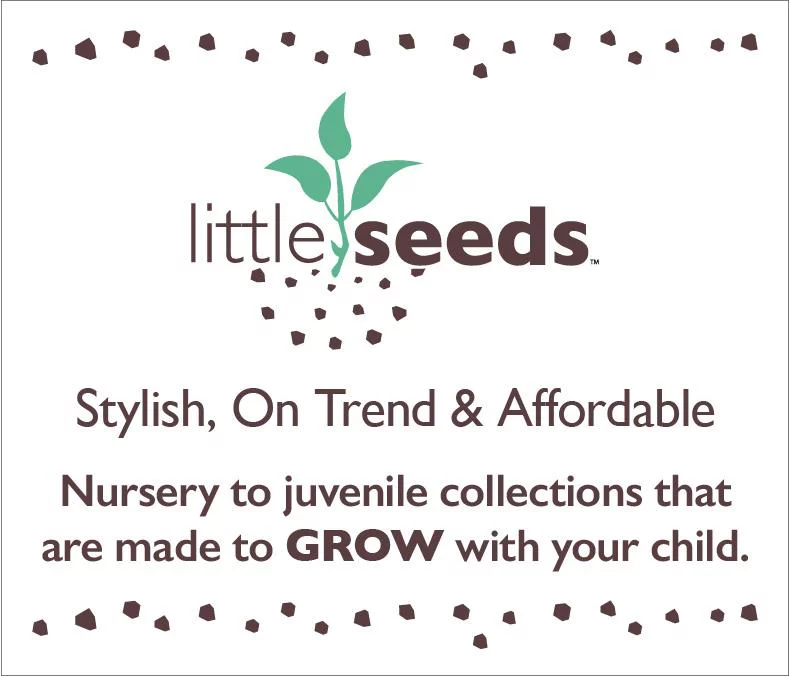 Little Seeds Rowan Valley Lanley Crib and Changing Table Set, White