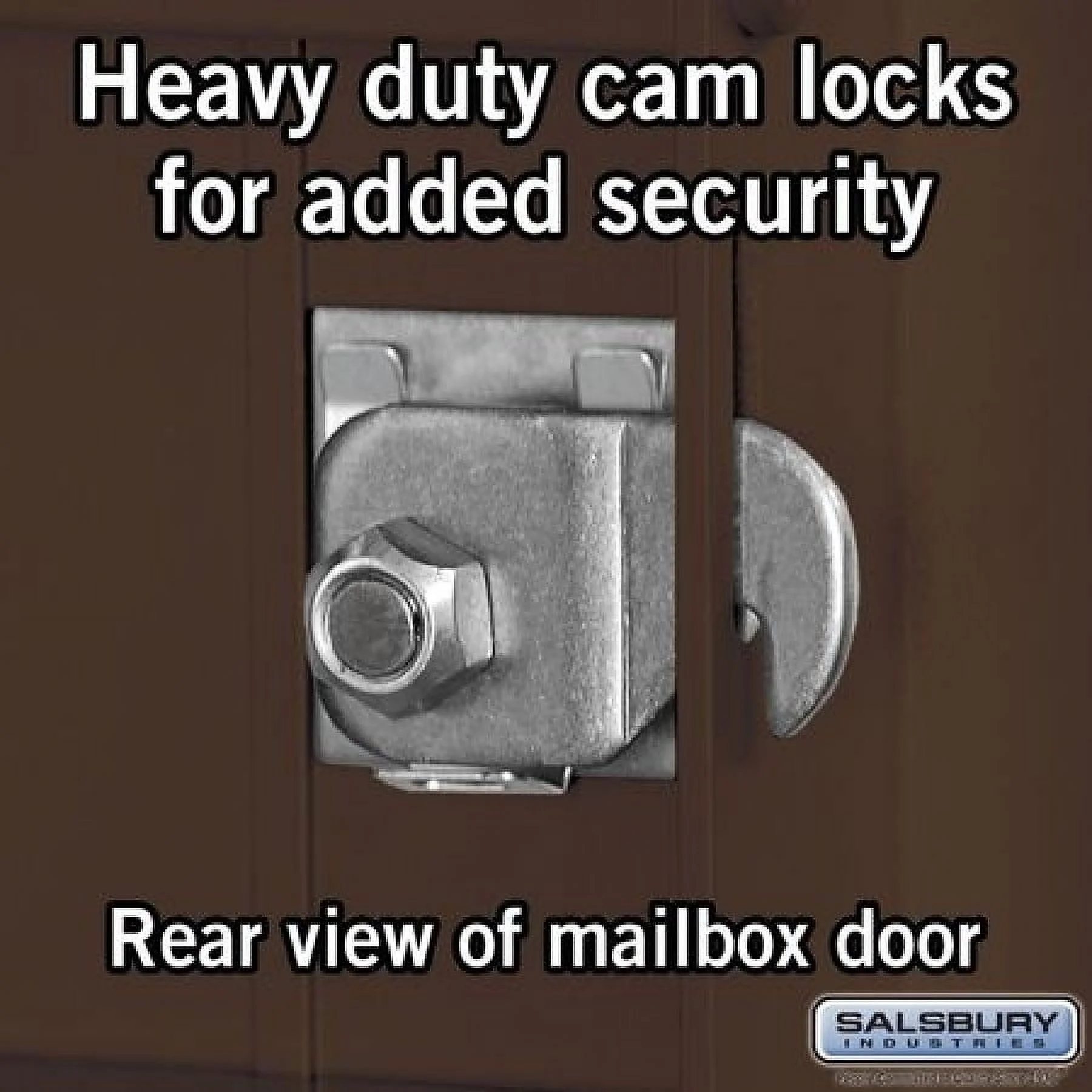 Salsbury Industries  4C Horizontal Mailbox - Bronze - Rear Loading - Private Access