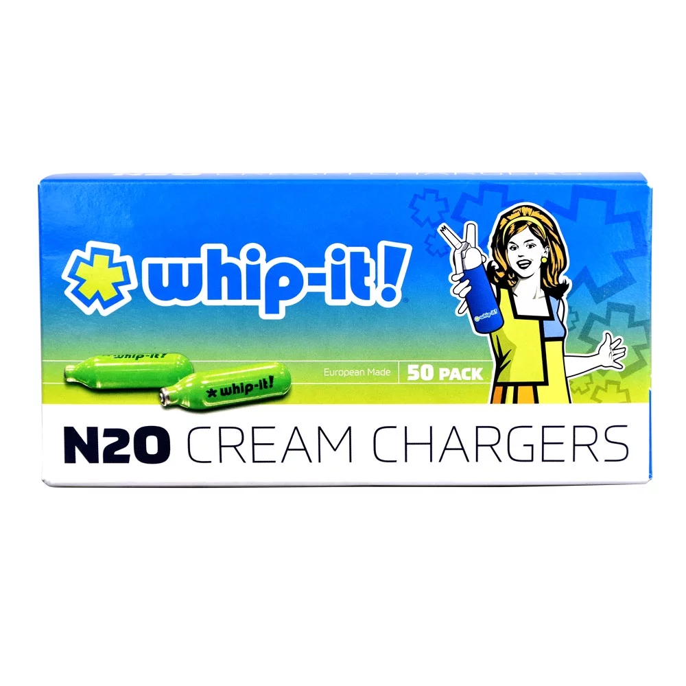 50pc Display - Whip-It! Brand Cream Chargers